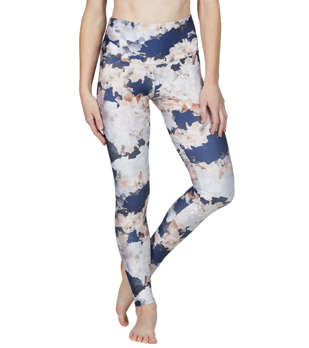 Onzie High Waisted Yoga Leggings Nomad Blossom