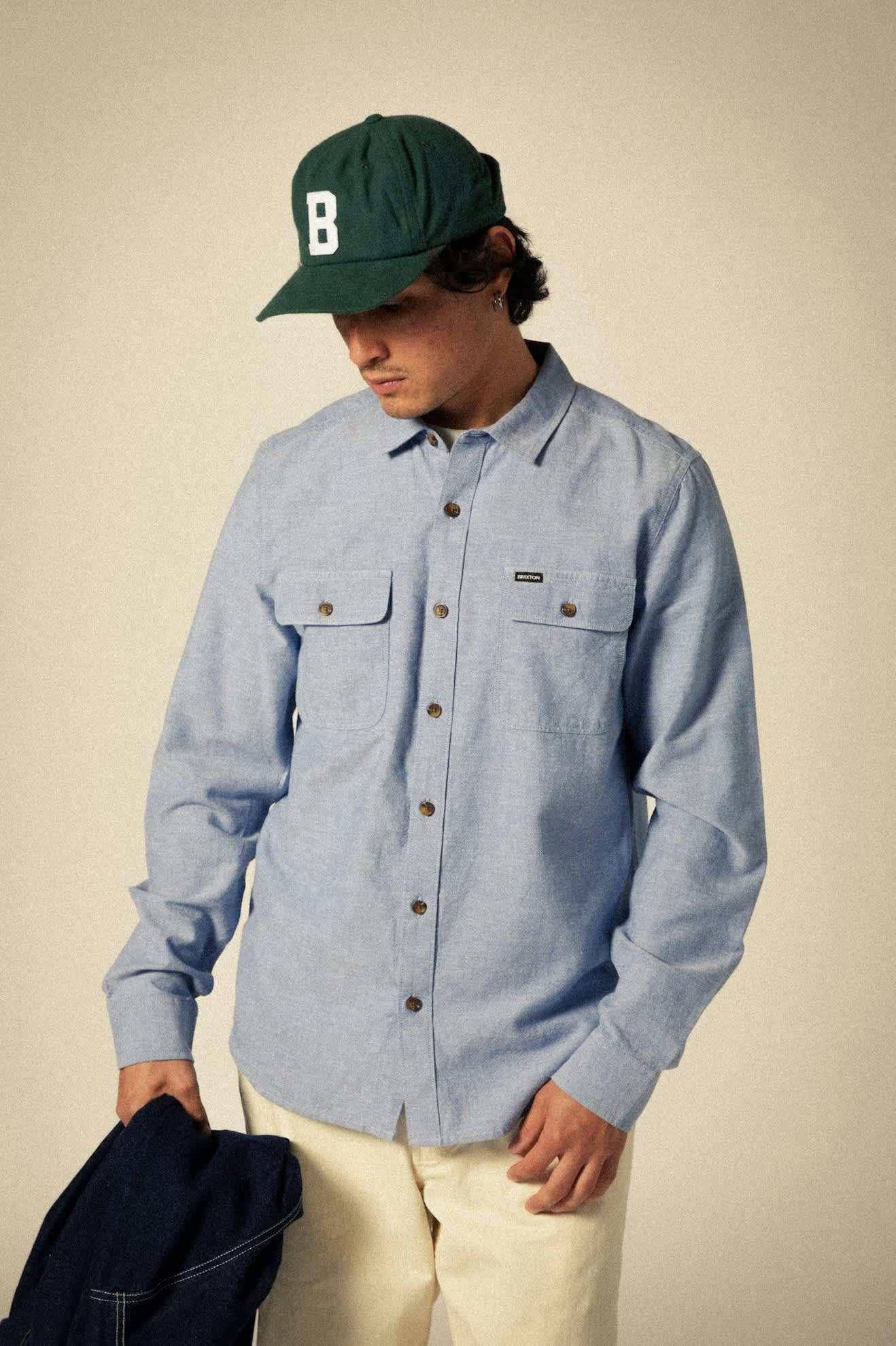 Big B Adjustable Hat - Deep Forest Flannel