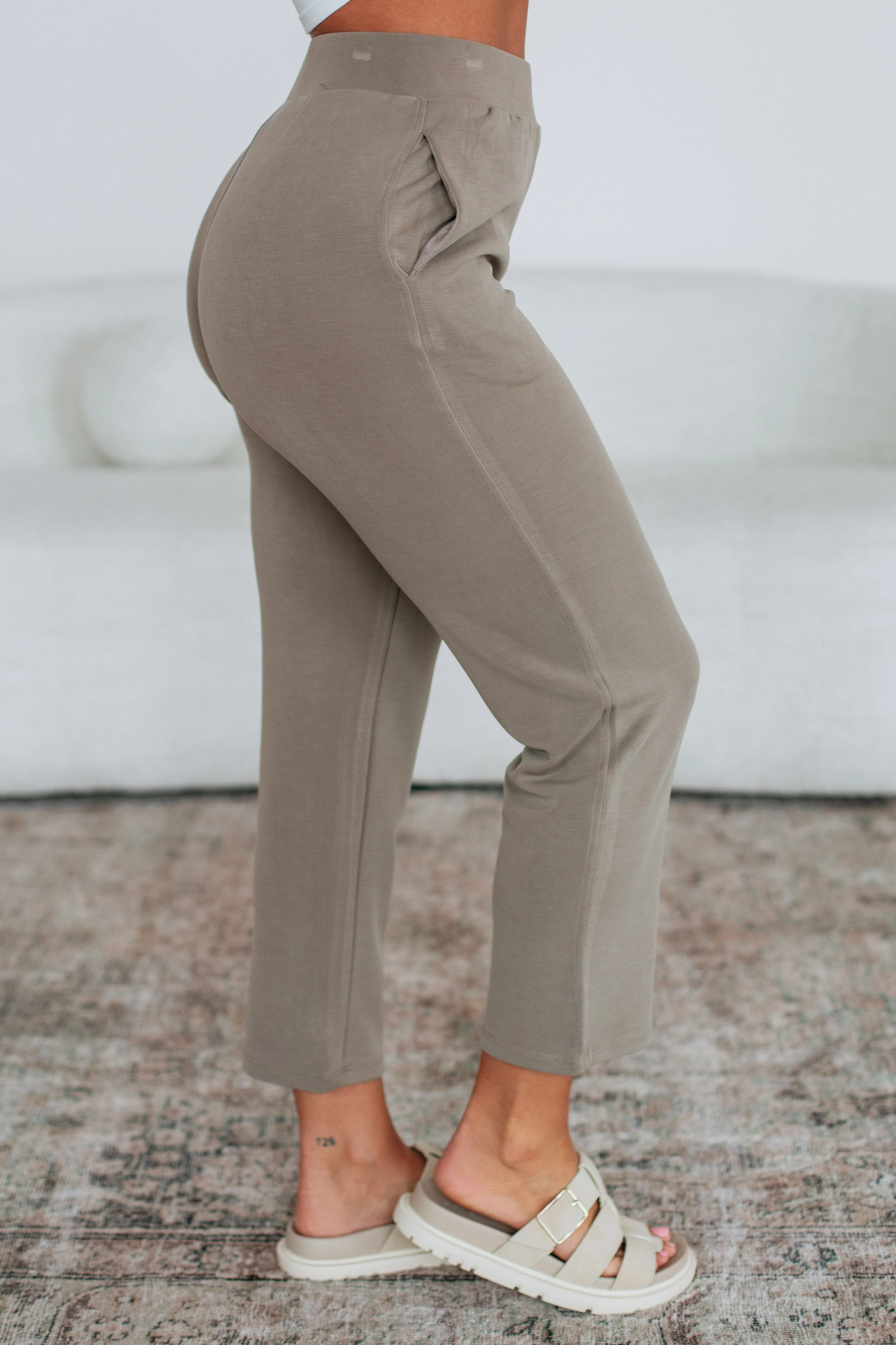 Sylvia Lounge Pants - Mushroom