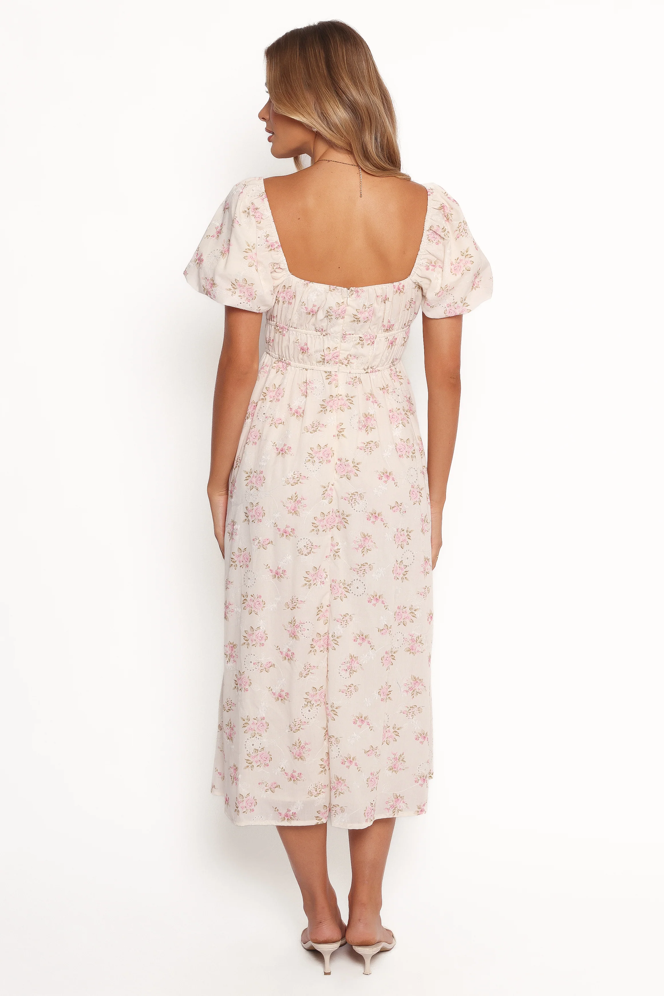 Eowyn Maxi Dress - Ivory Pink