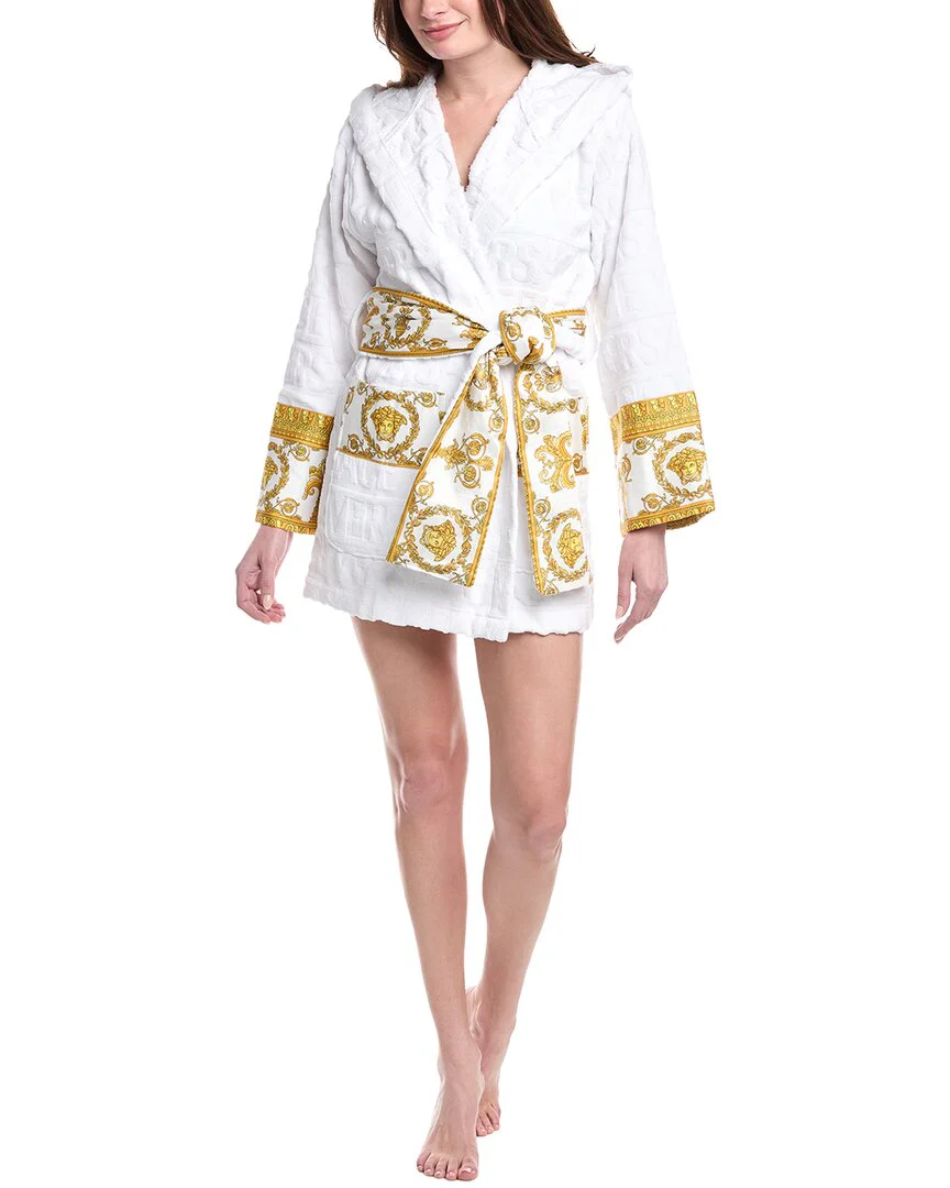 Versace Home I Heart Baroque Short Bathrobe