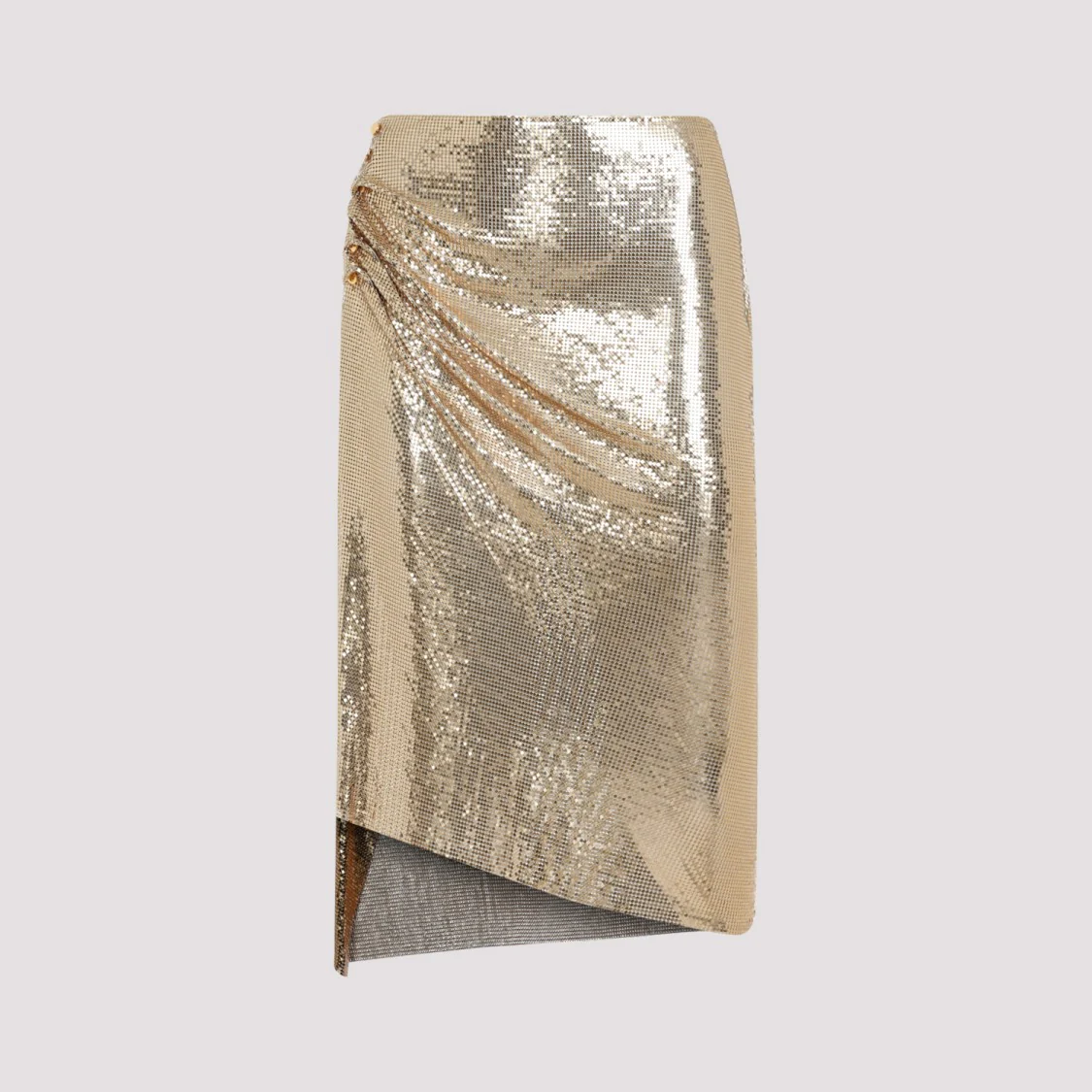 Gold Aluminum Knee Skirt