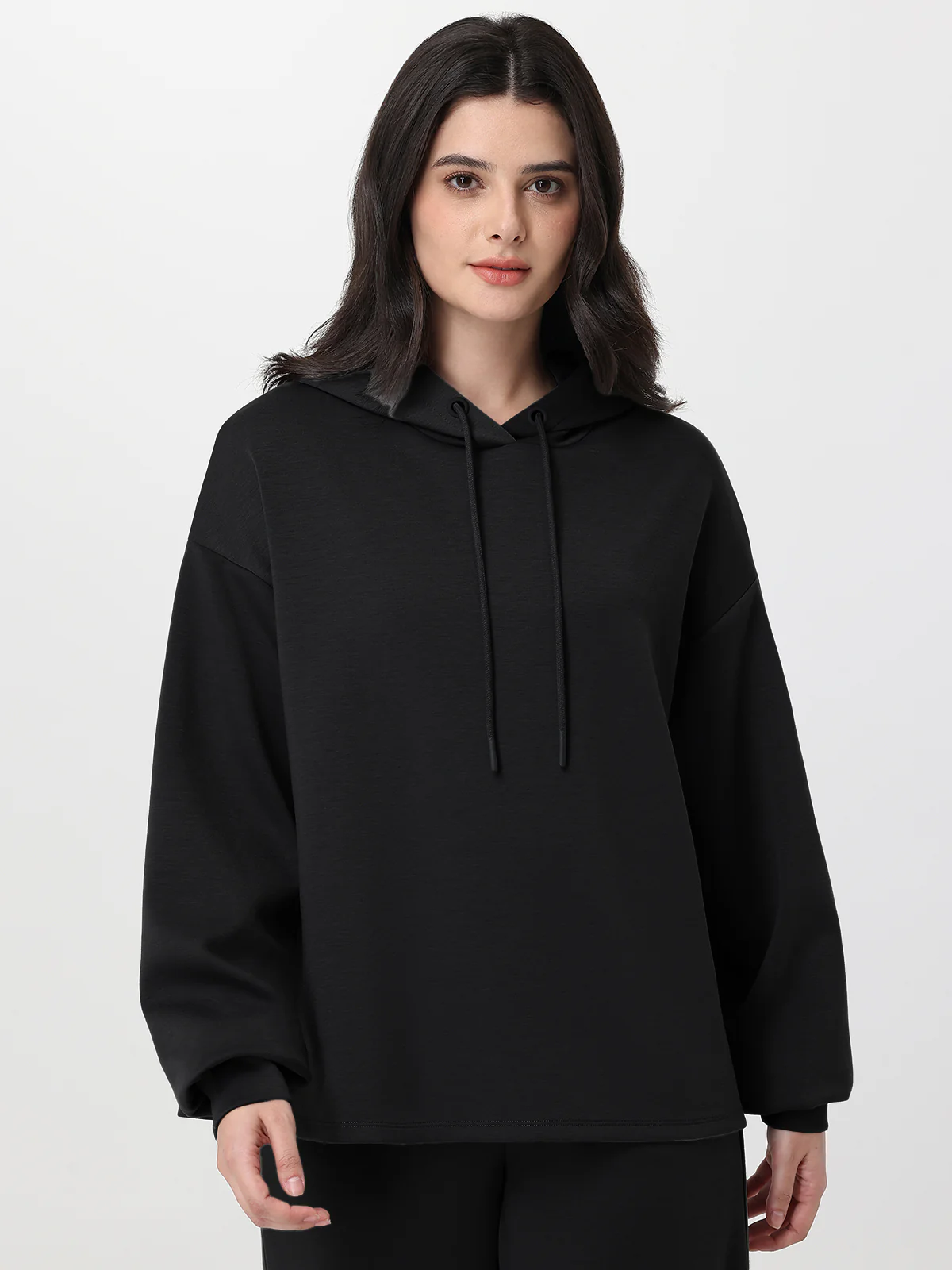 Drawstring Long Sleeve Hoodie