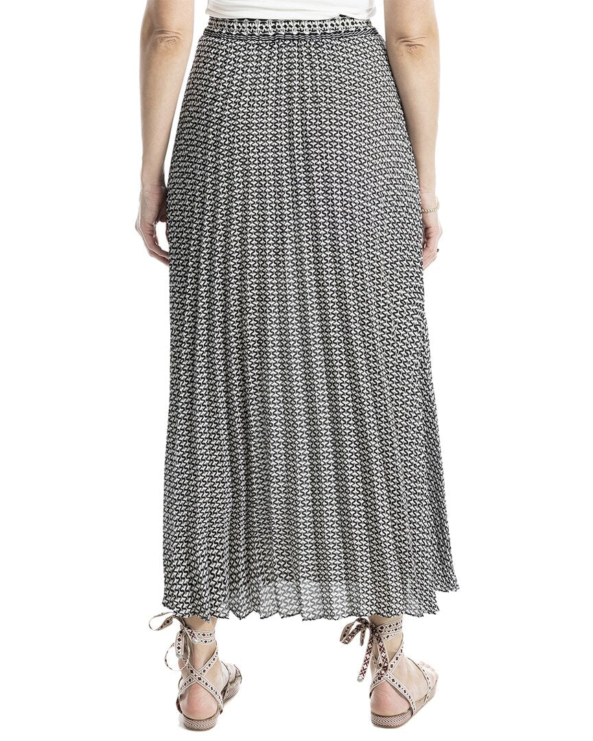 Max Studio Pleated Maxi Skirt