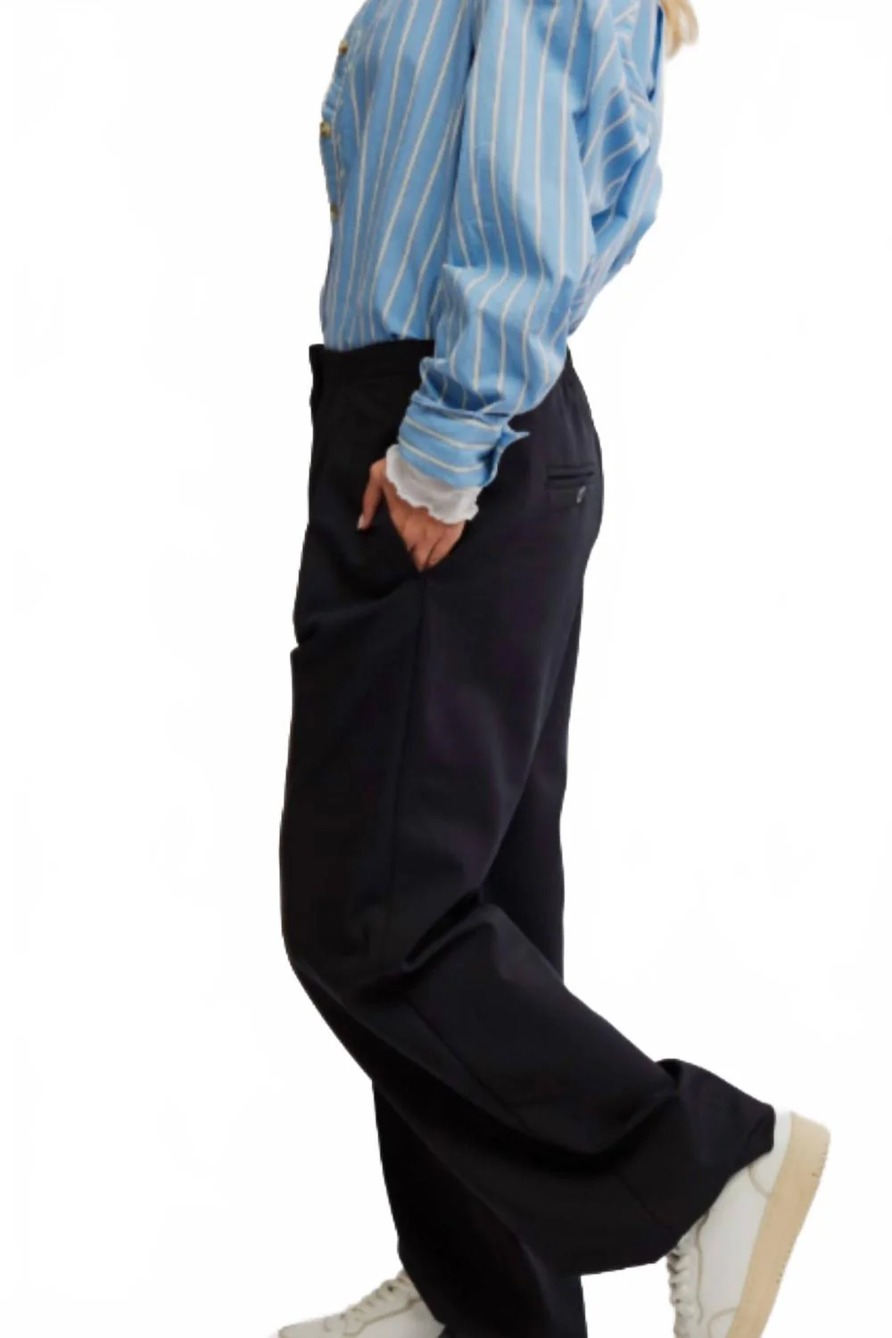 Tyler Menswear Trouser In Black