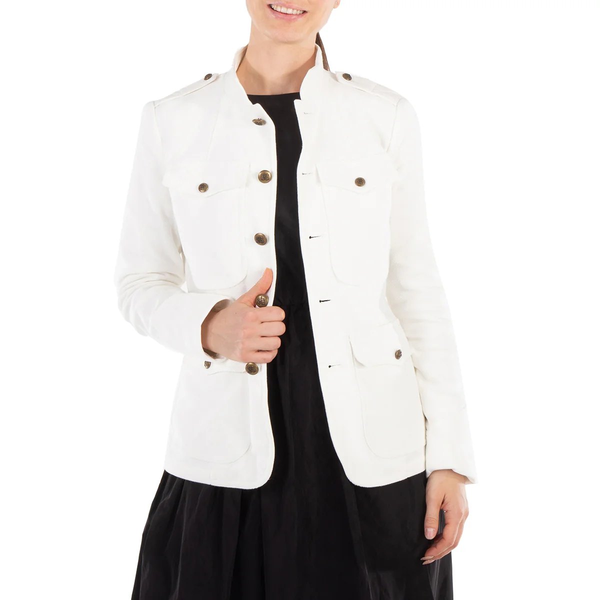 Polo Ralph Lauren Buttoned Cotton Jacquard Blazer