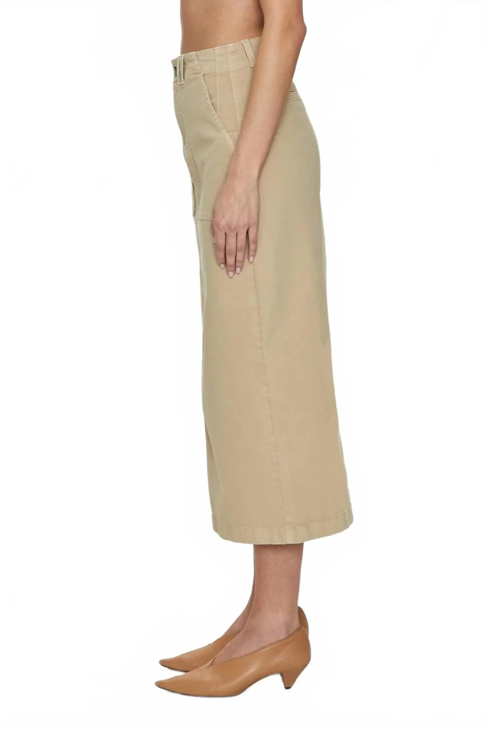 Pamela Utility Skirt In Latte