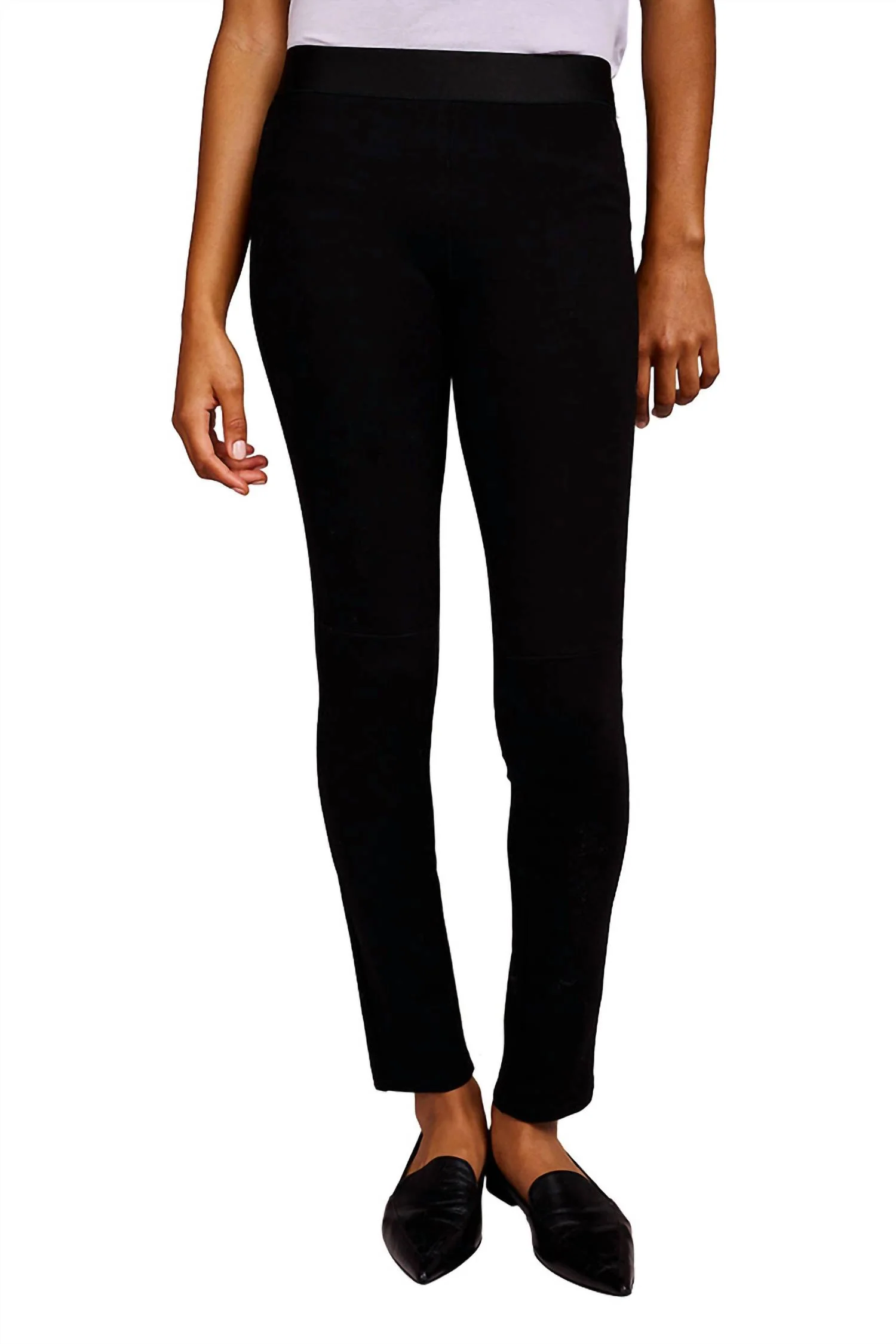 Layering Pant 3 In Black Ponte