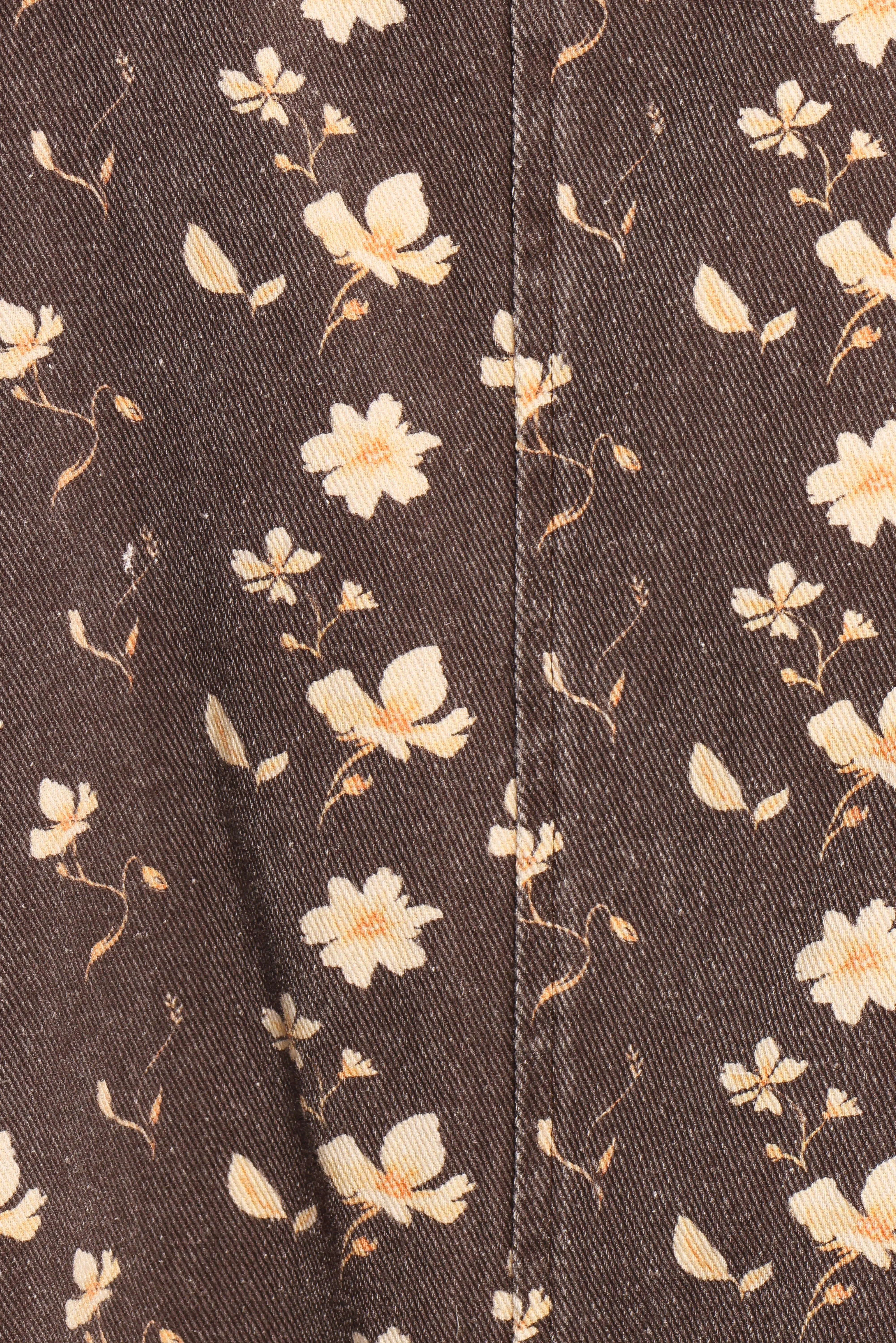 Abbott Mini Dress - Brown Floral