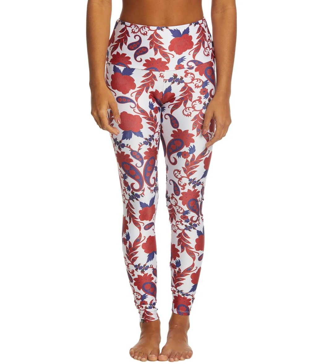 Onzie High Waisted Yoga Leggings Old Havana