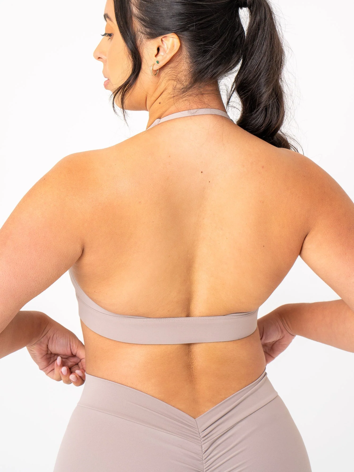 NKD Halter Bra - Taupe