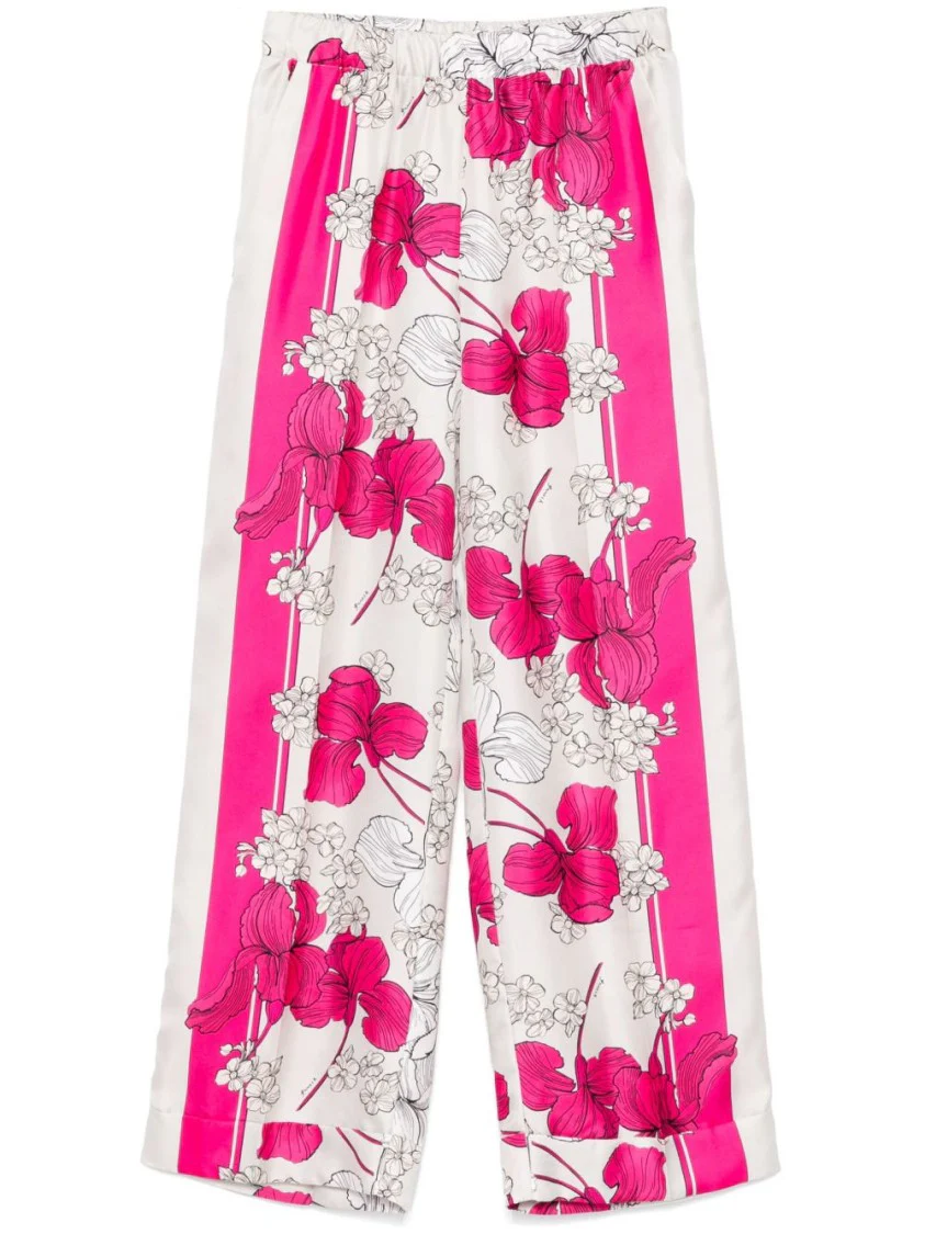 Relaxed Floral Print Serenella Trousers