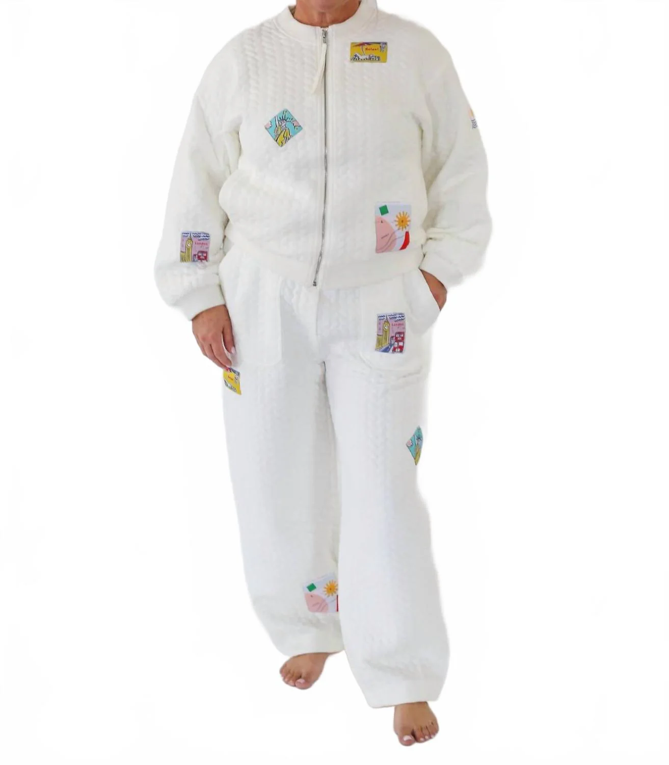 Jameson Trackpants In White