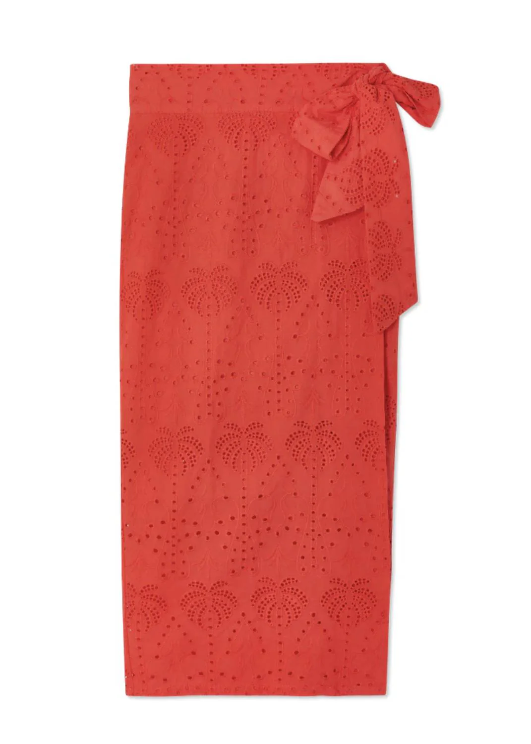 Jasper Maxi Skirt In Red