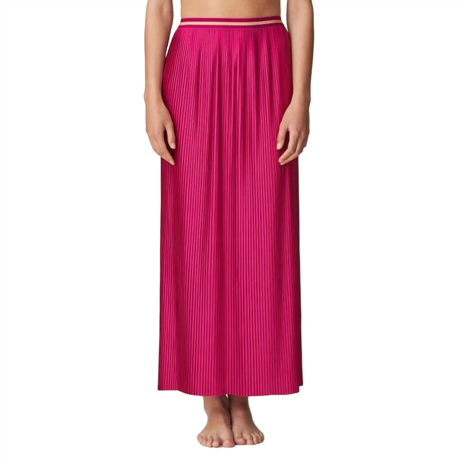 Isolde Stretch Skirt In Wild Rose