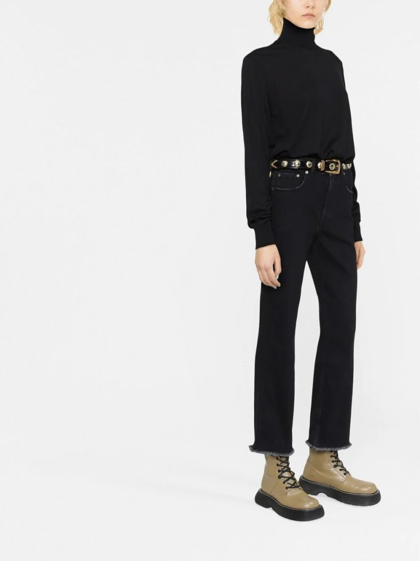 Light Wash Crop Jeans