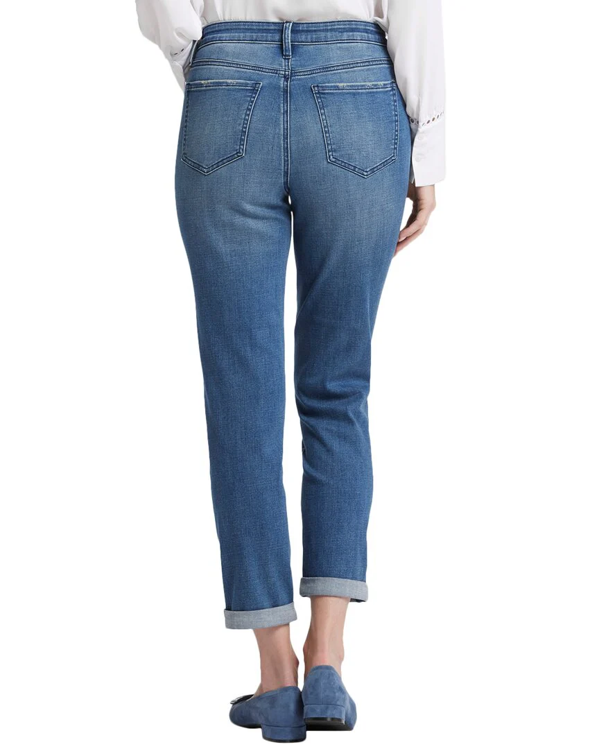 NYDJ Petite Margot Cascade Wave Girlfriend Jean