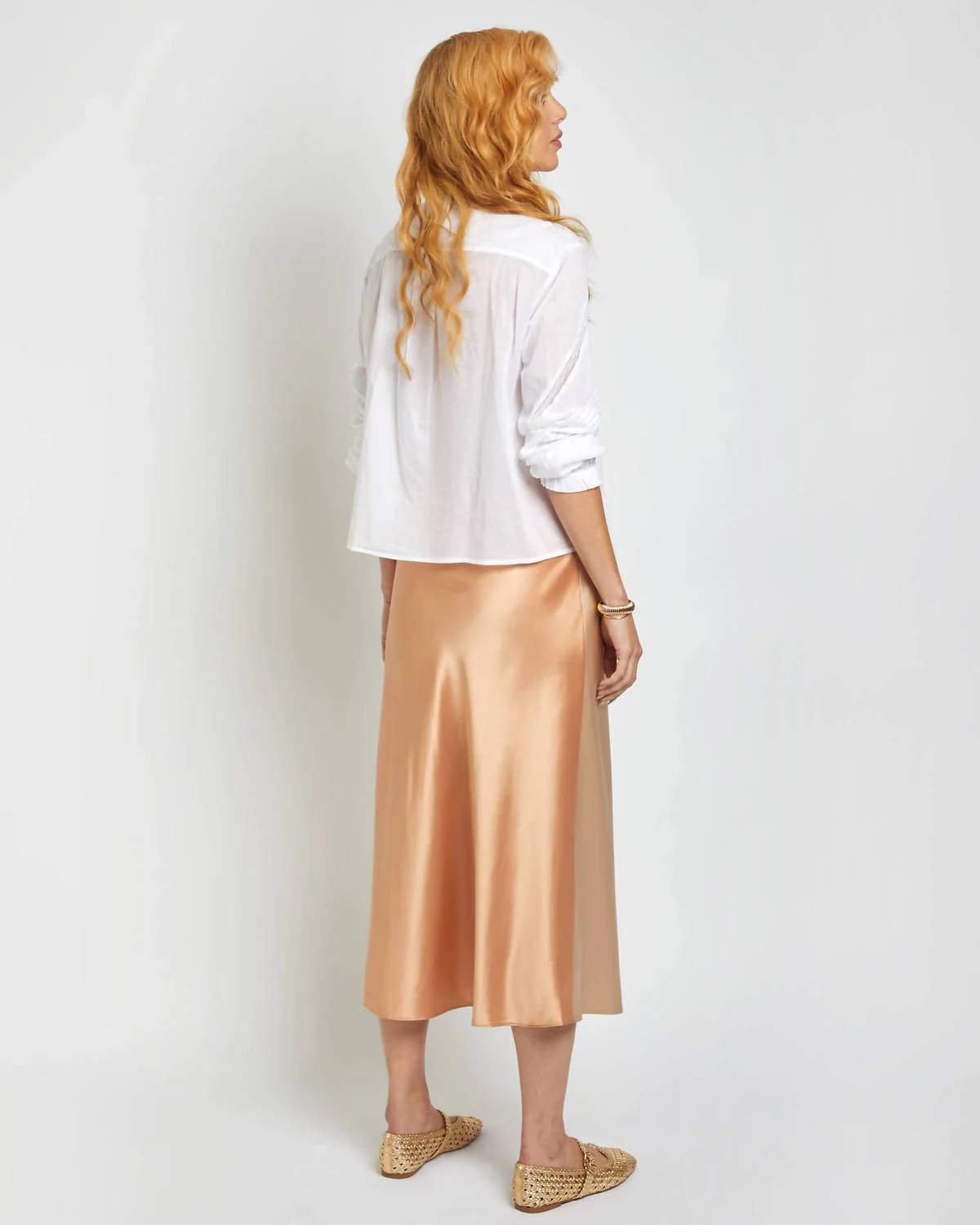 Maxou Skirt In Sand / Copper