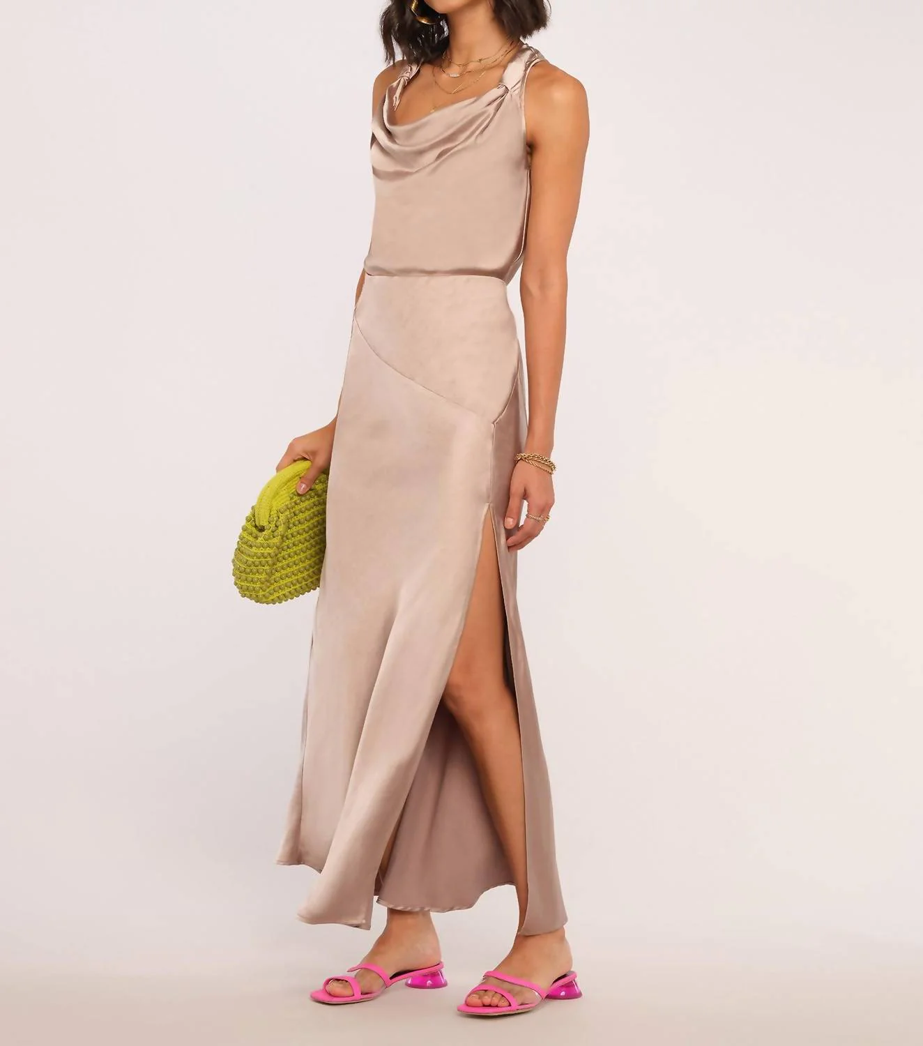 Shayne Skirt In Taupe