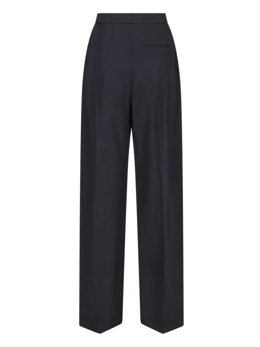High-Waisted Wide-Leg Trousers