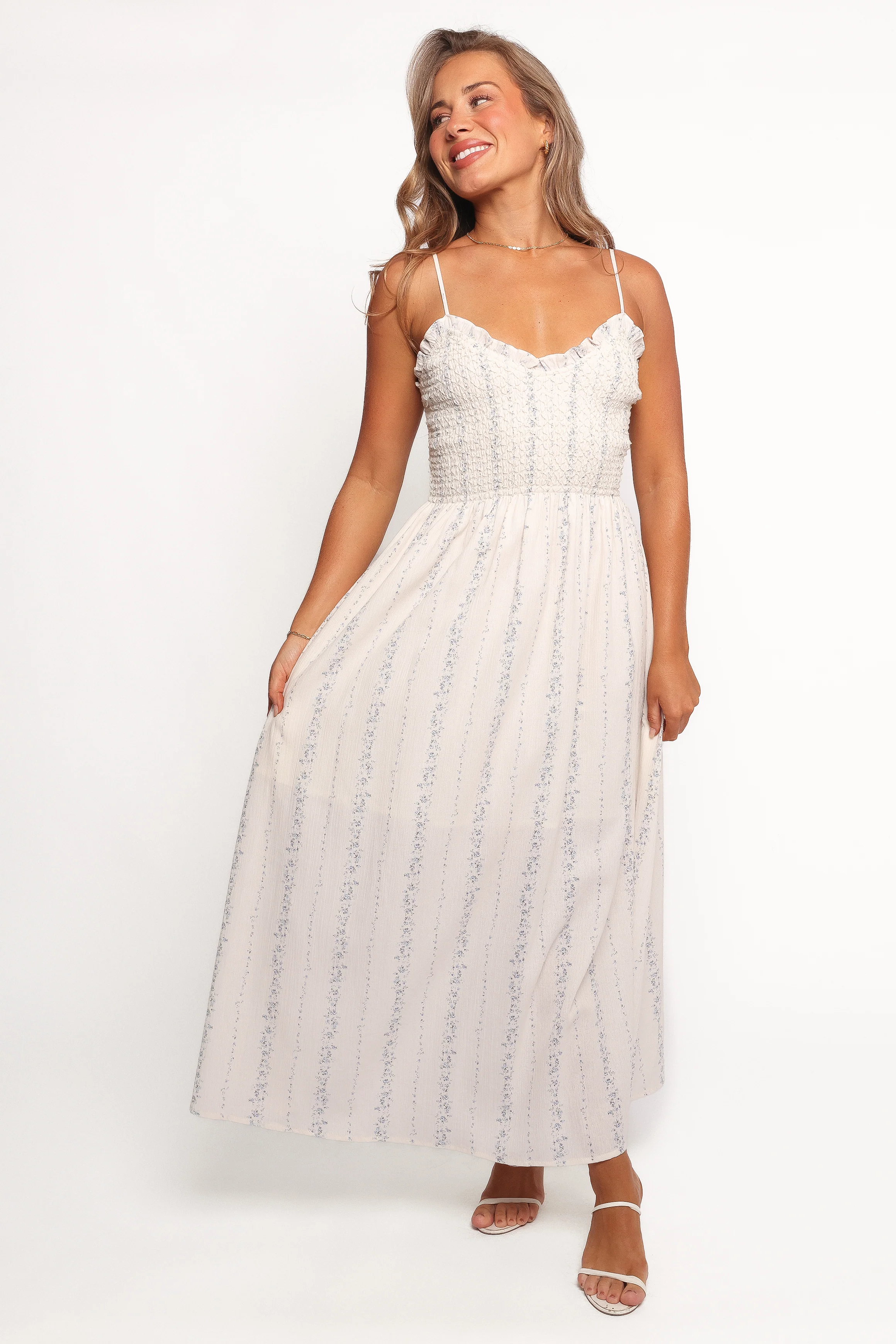 Dulce Midi Dress - Dream Blue