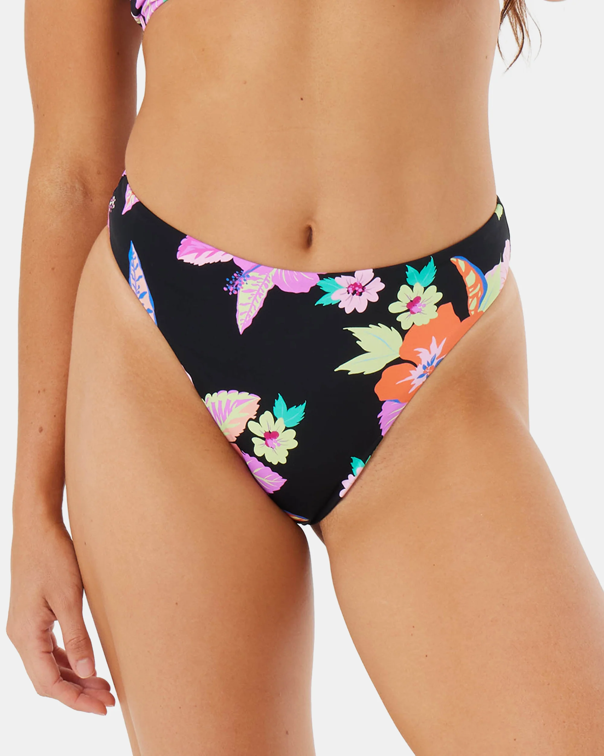 Wanderlust Midrise High Leg Moderate Bikini Bottom