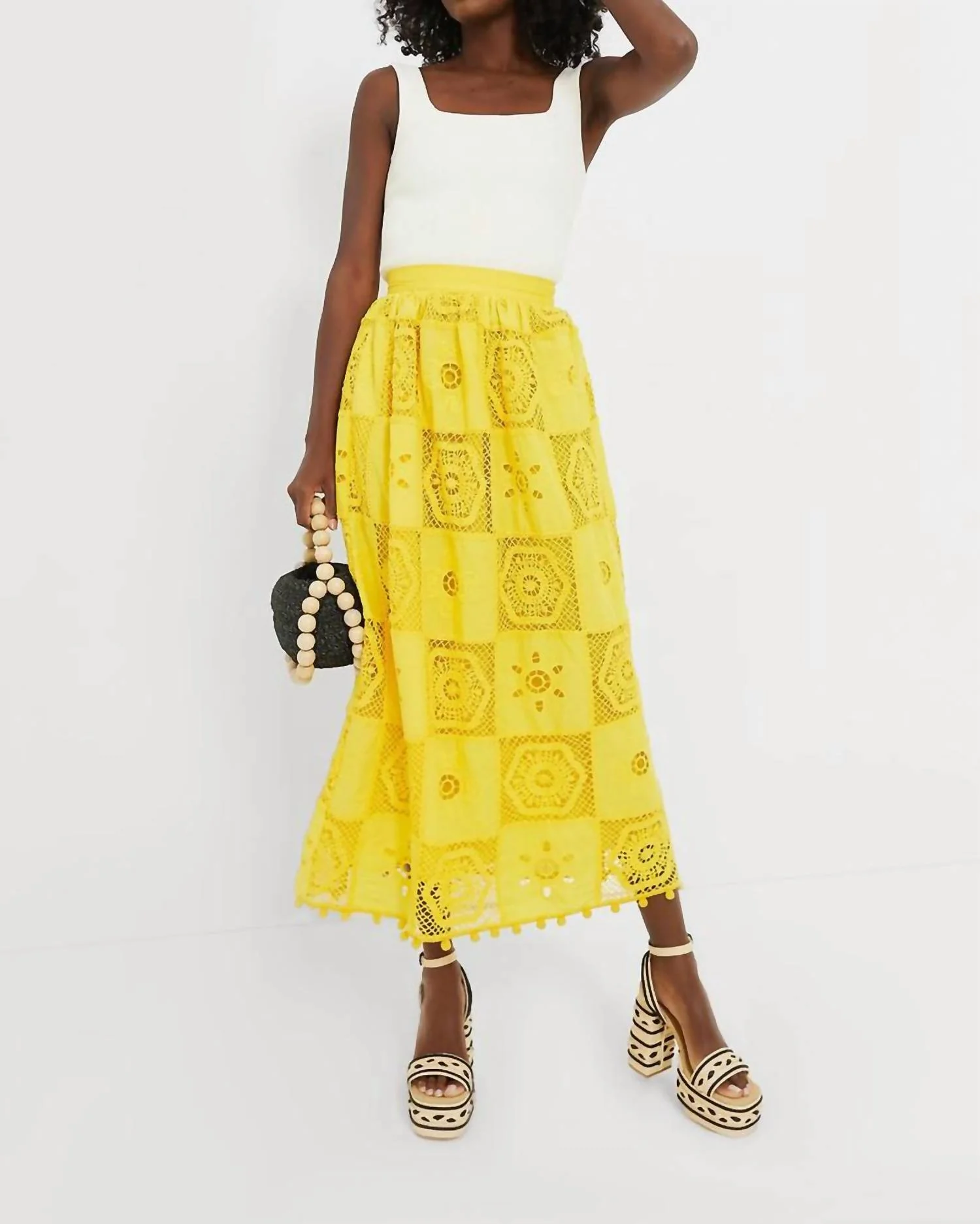 Lamar Skirt In Dandelion