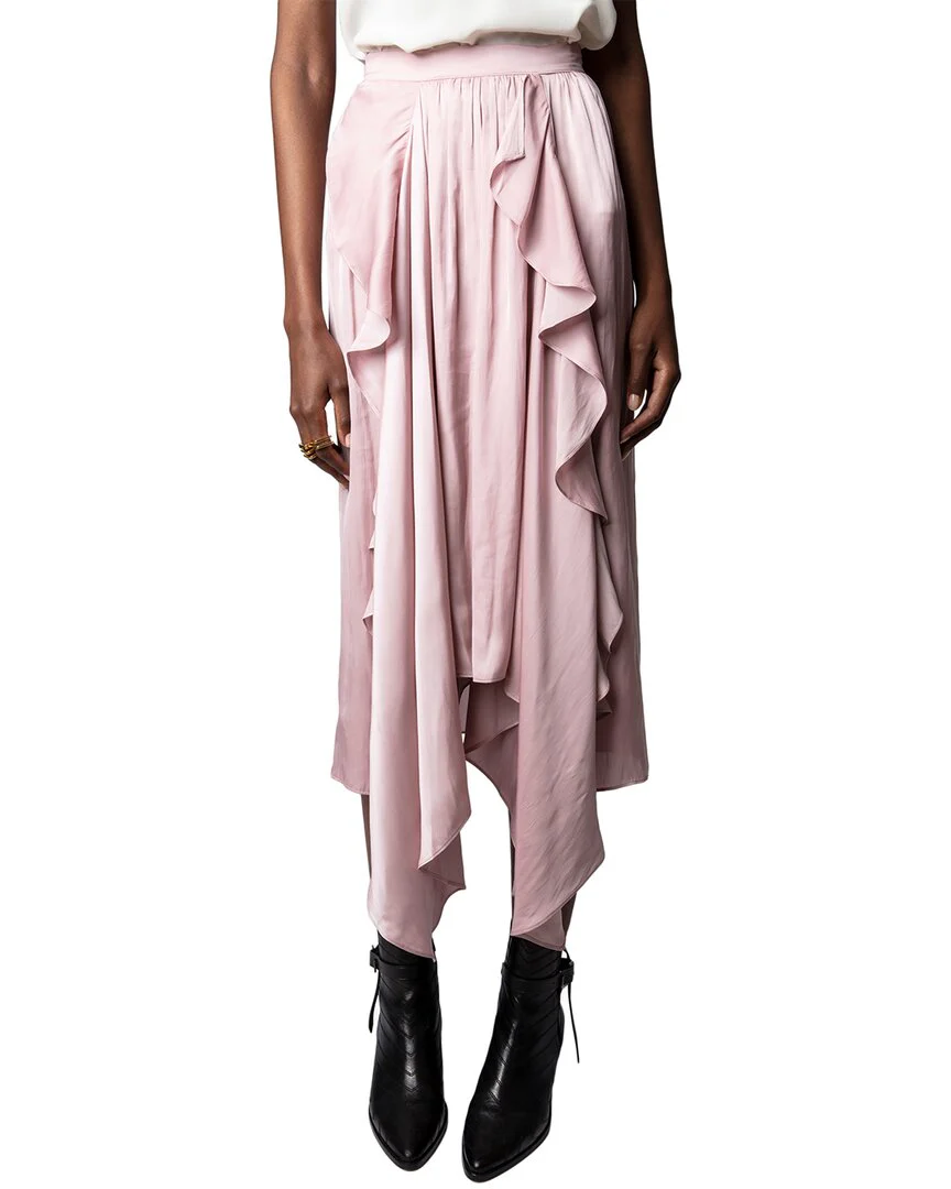 Zadig & Voltaire Jeb Satin Skirt