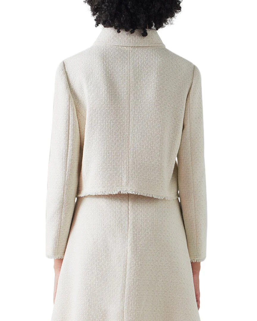 LK Bennett Ada Wool-Blend Jacket