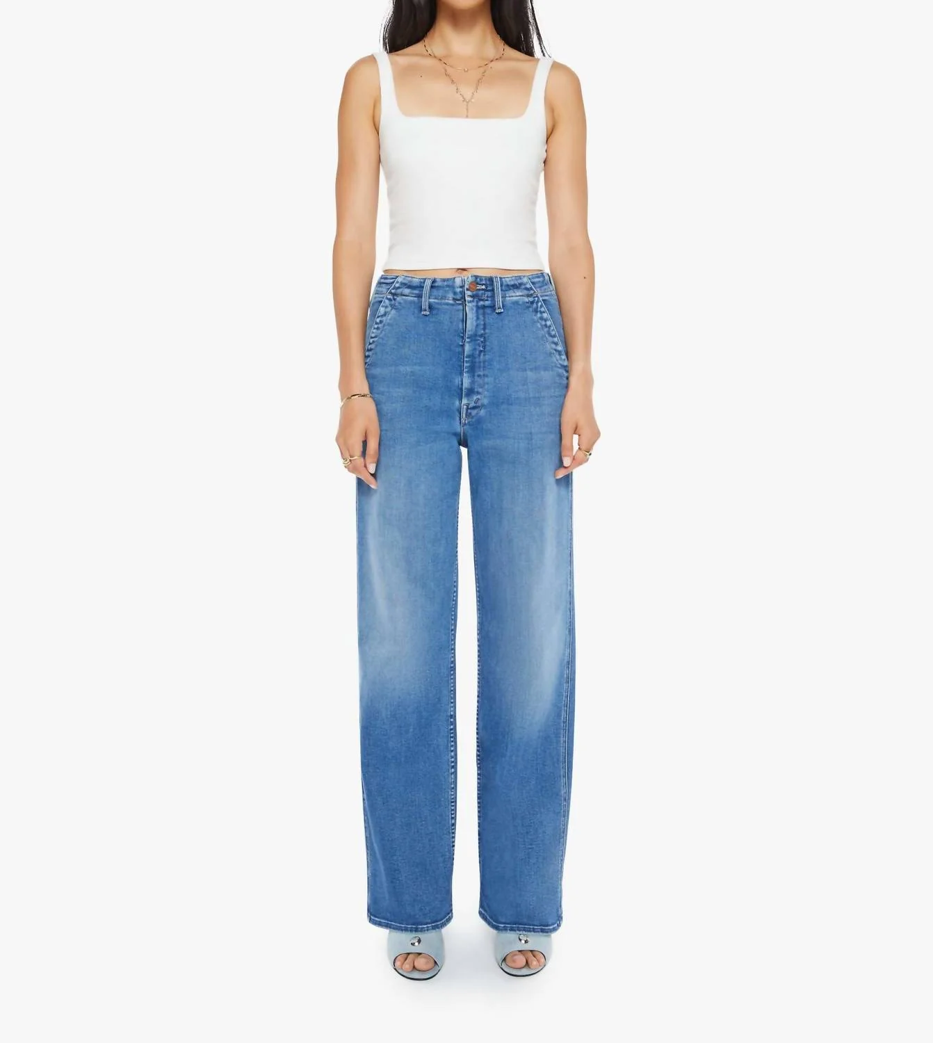 The Major Prep Zip Sneak Jeans In Ready Set Go