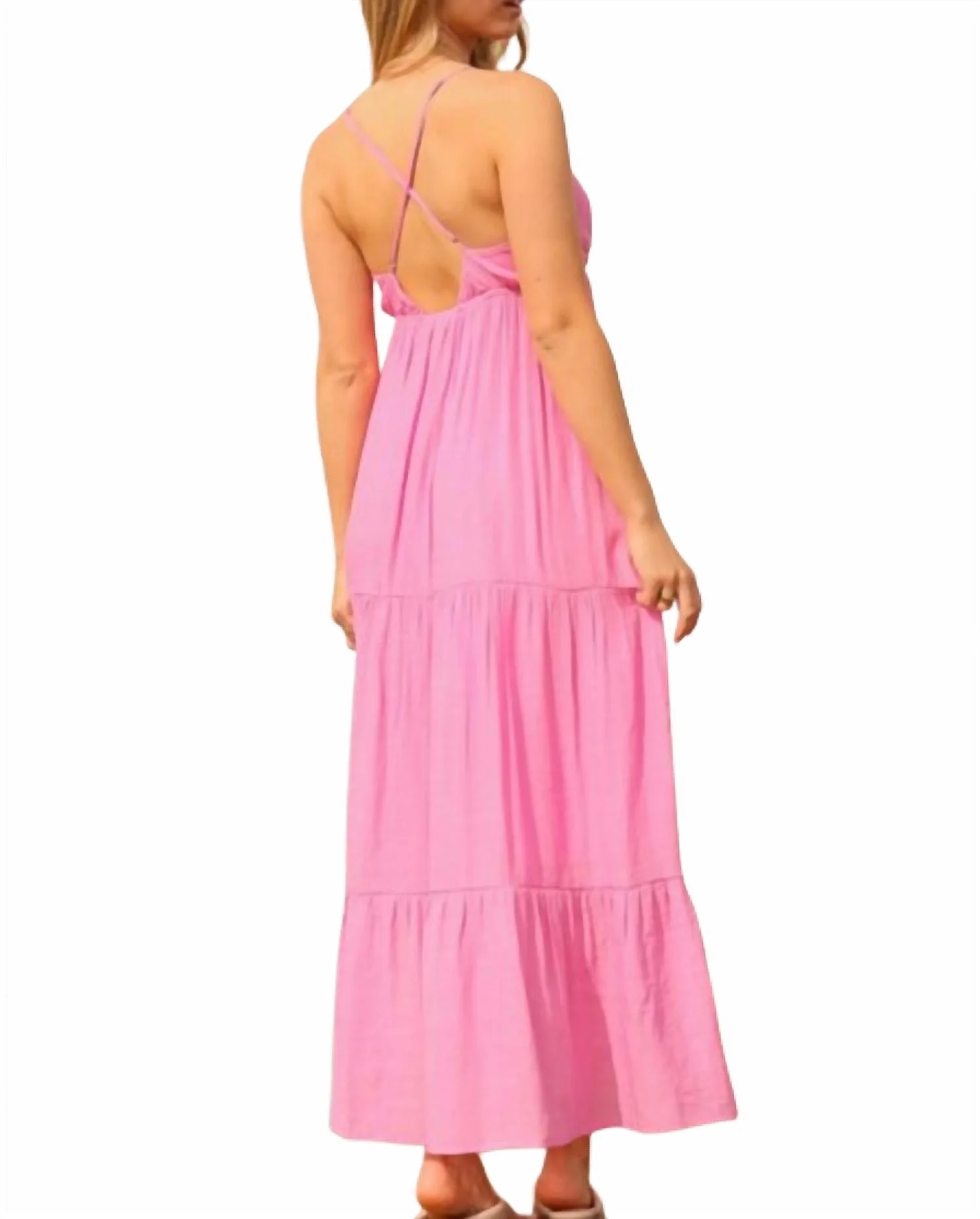 Mariah Maxi Dress In Pink