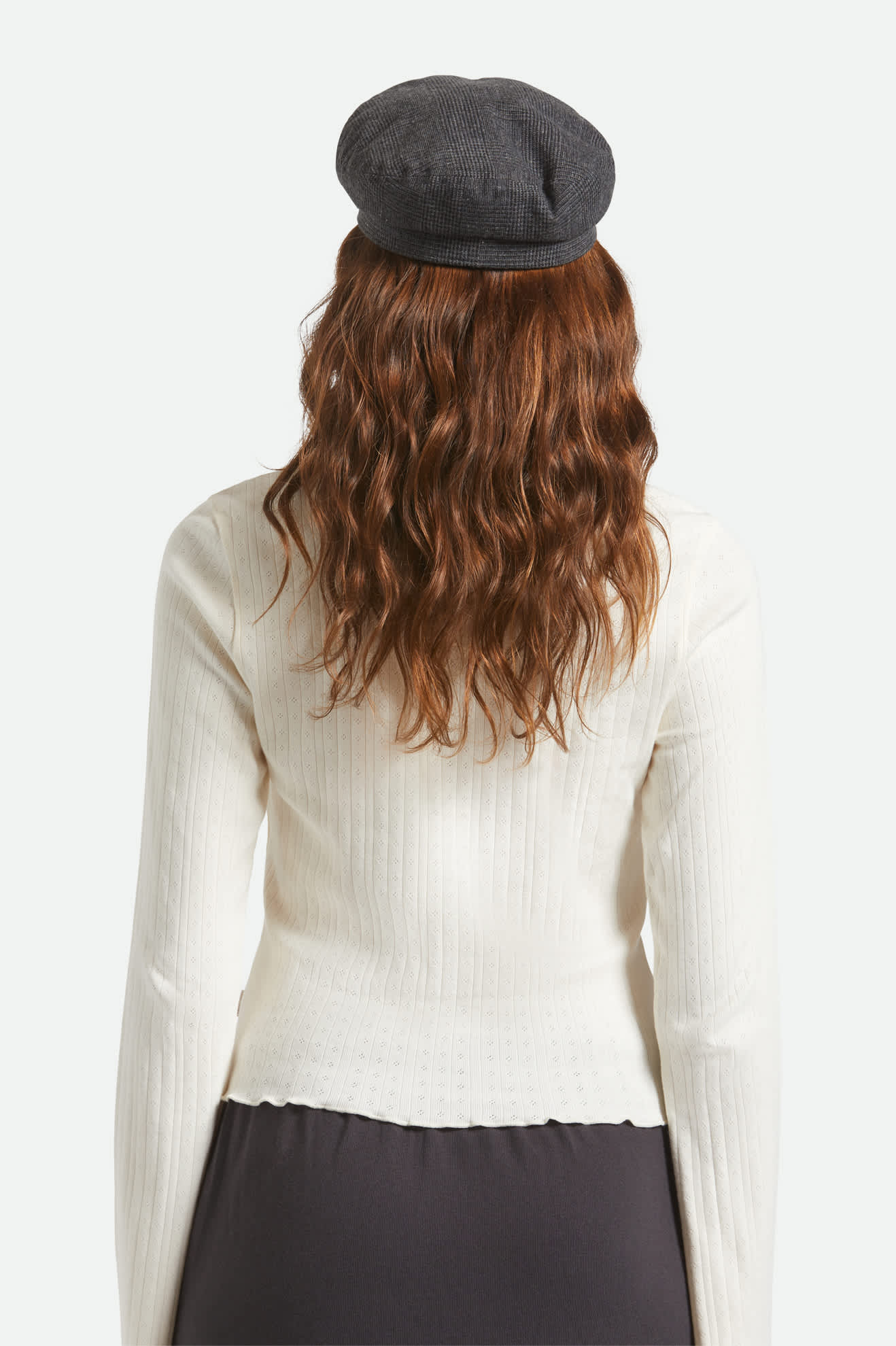 Fiddler Fisherman Cap - Grey Shadow Plaid