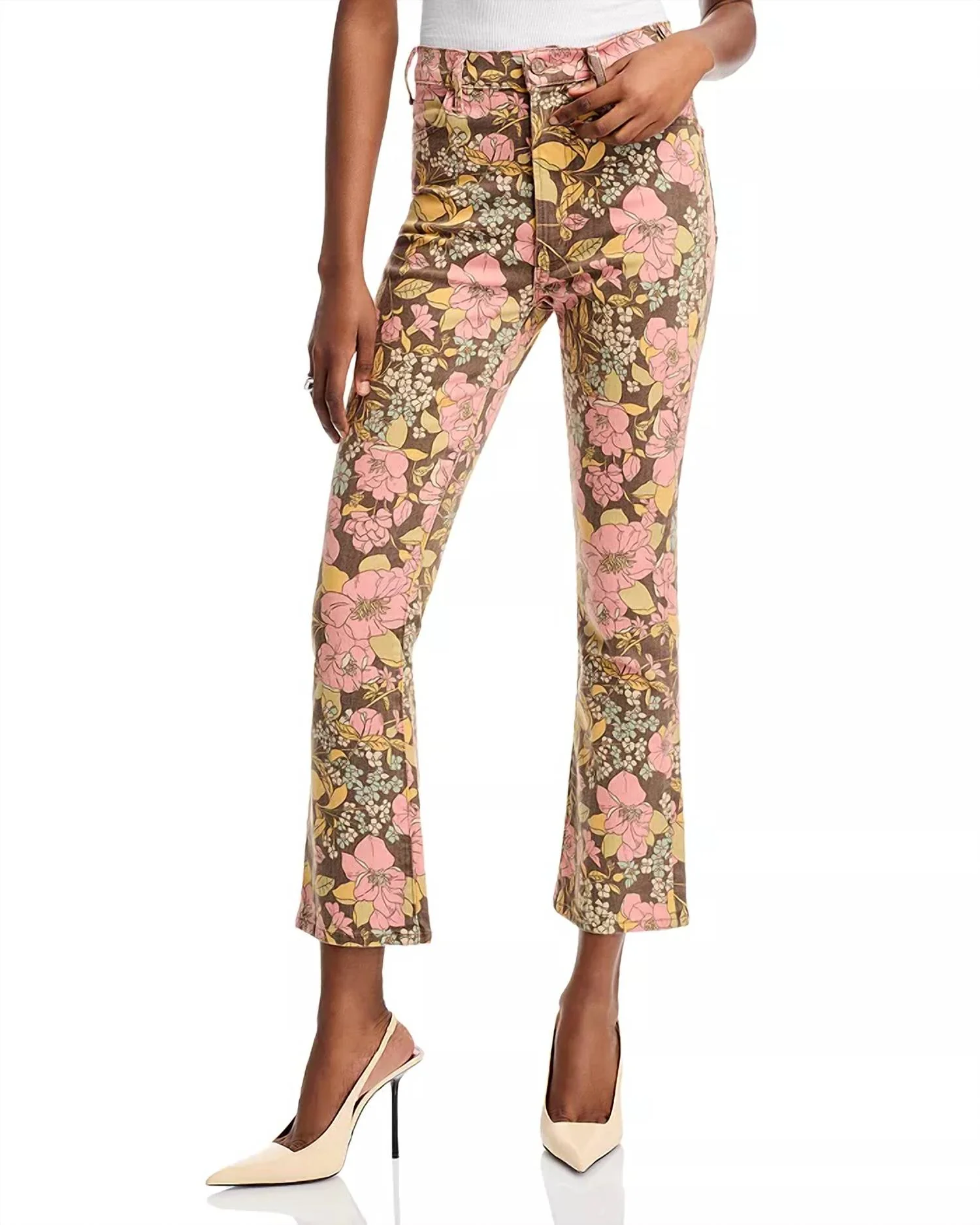Hustler Bouquet Ankle Jeans In Boutonniere Bouquet