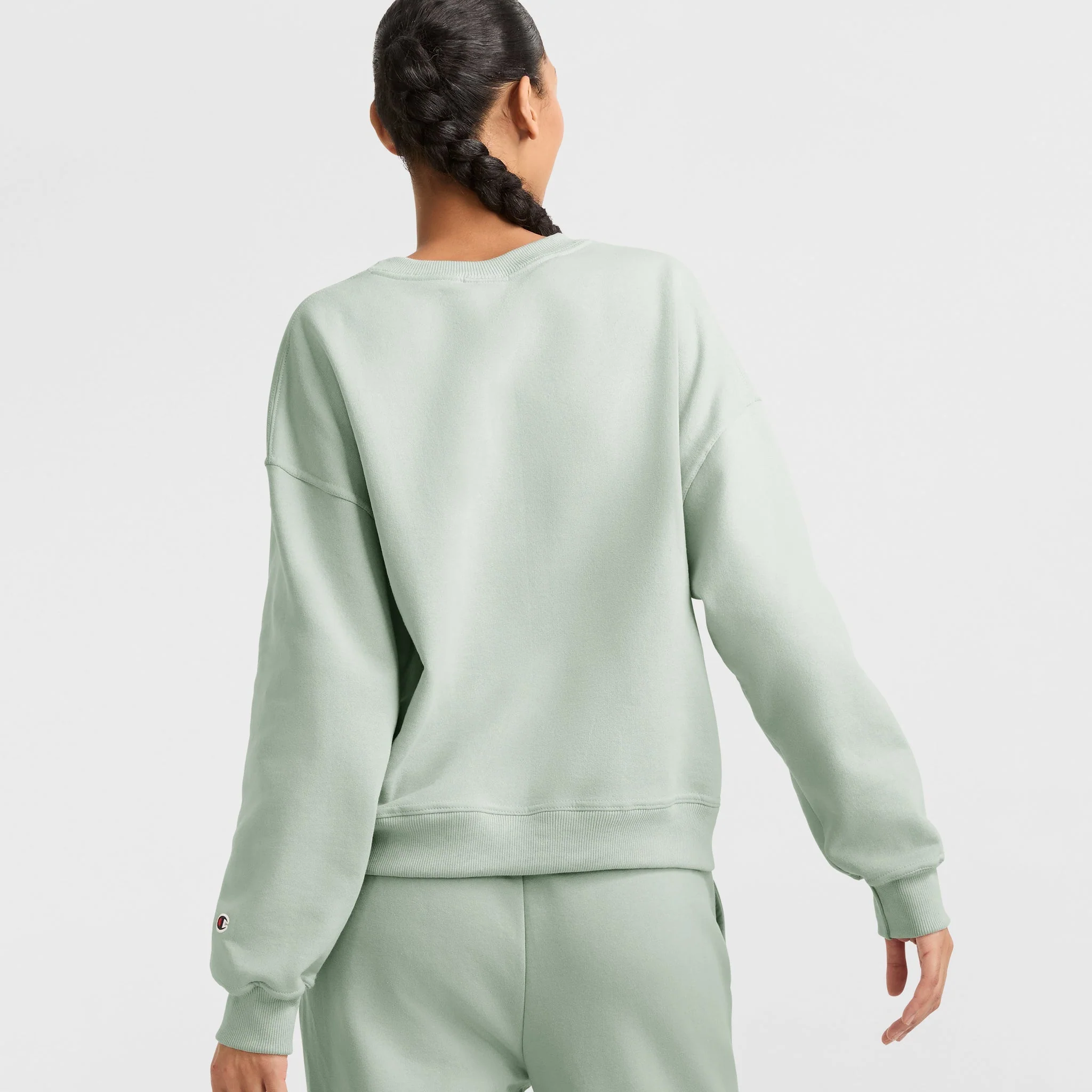 Powerblend Crewneck Sweatshirt, Embroidered Script Logo