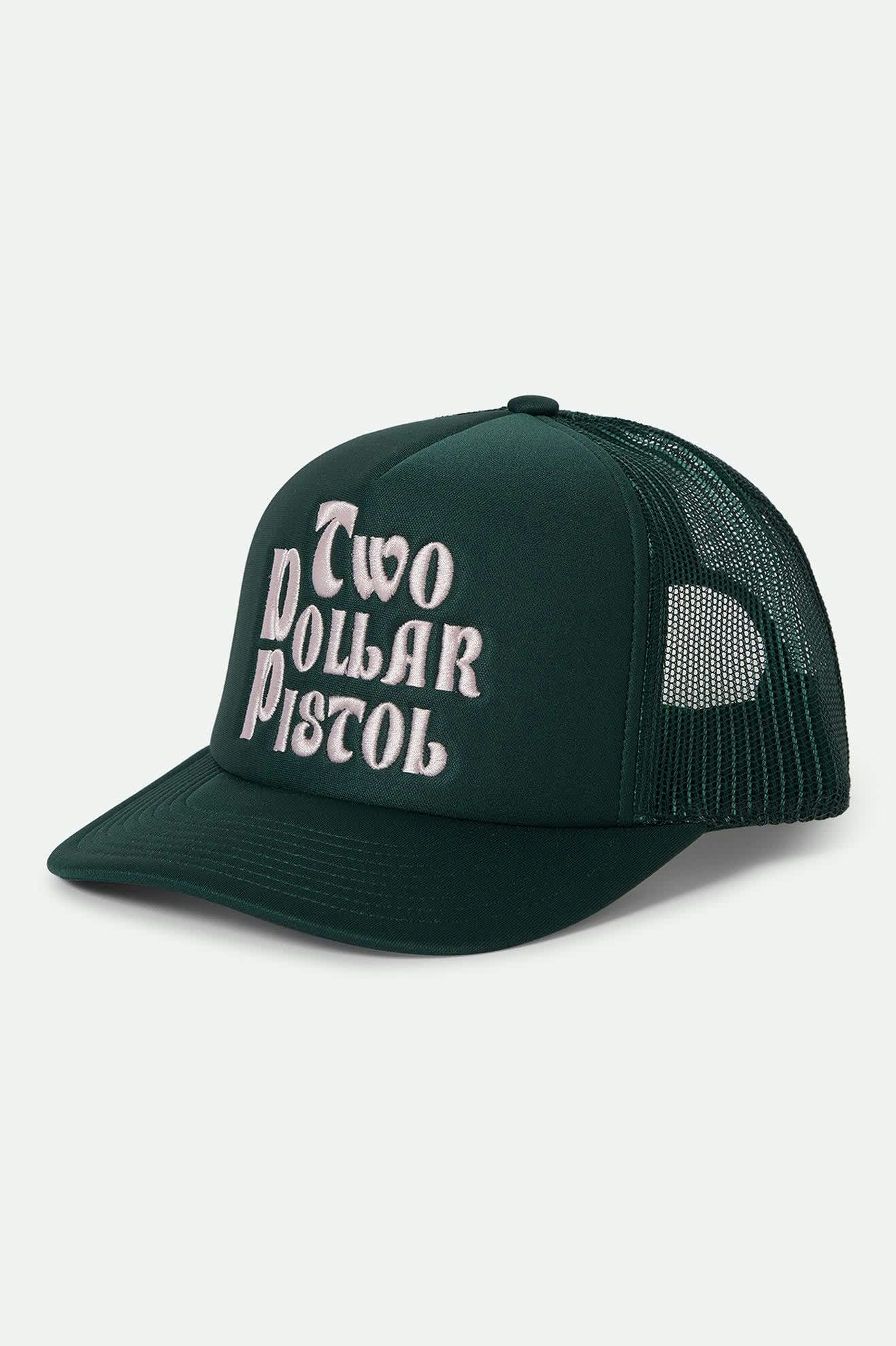 Two Dollar Pistol Netplus Trucker Hat - Pine Needle/Pine Needle