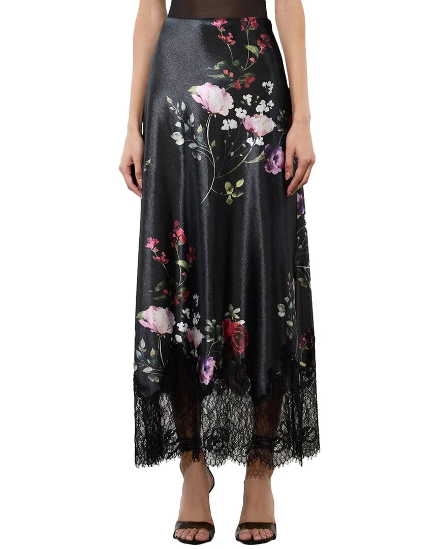 alice + olivia Maeve Slip Skirt