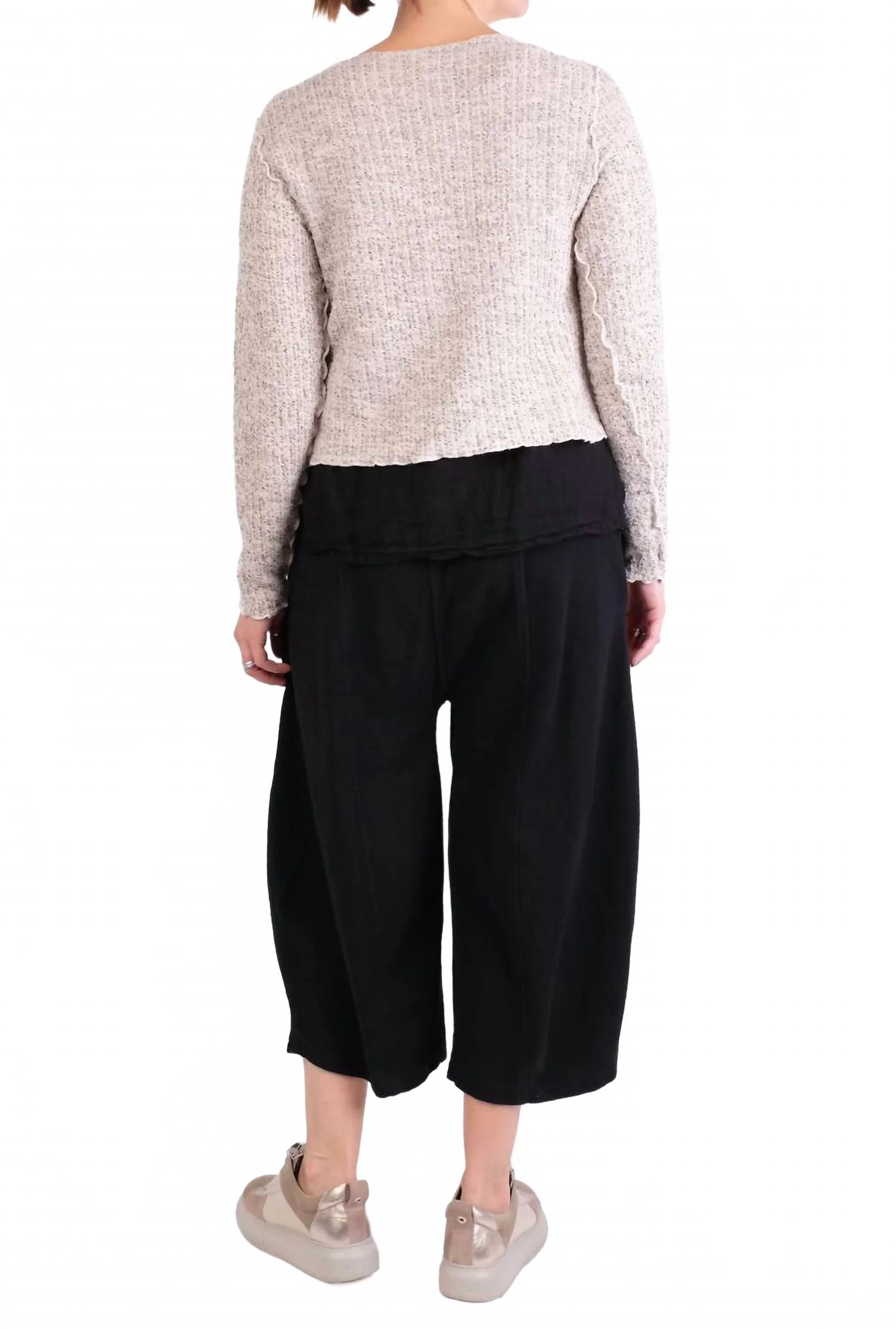 Hobo Wide Leg Pants In Black
