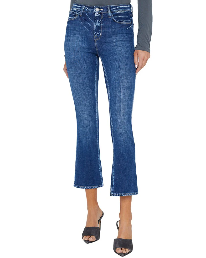 L'AGENCE Tati Crop Micro Boot Jean