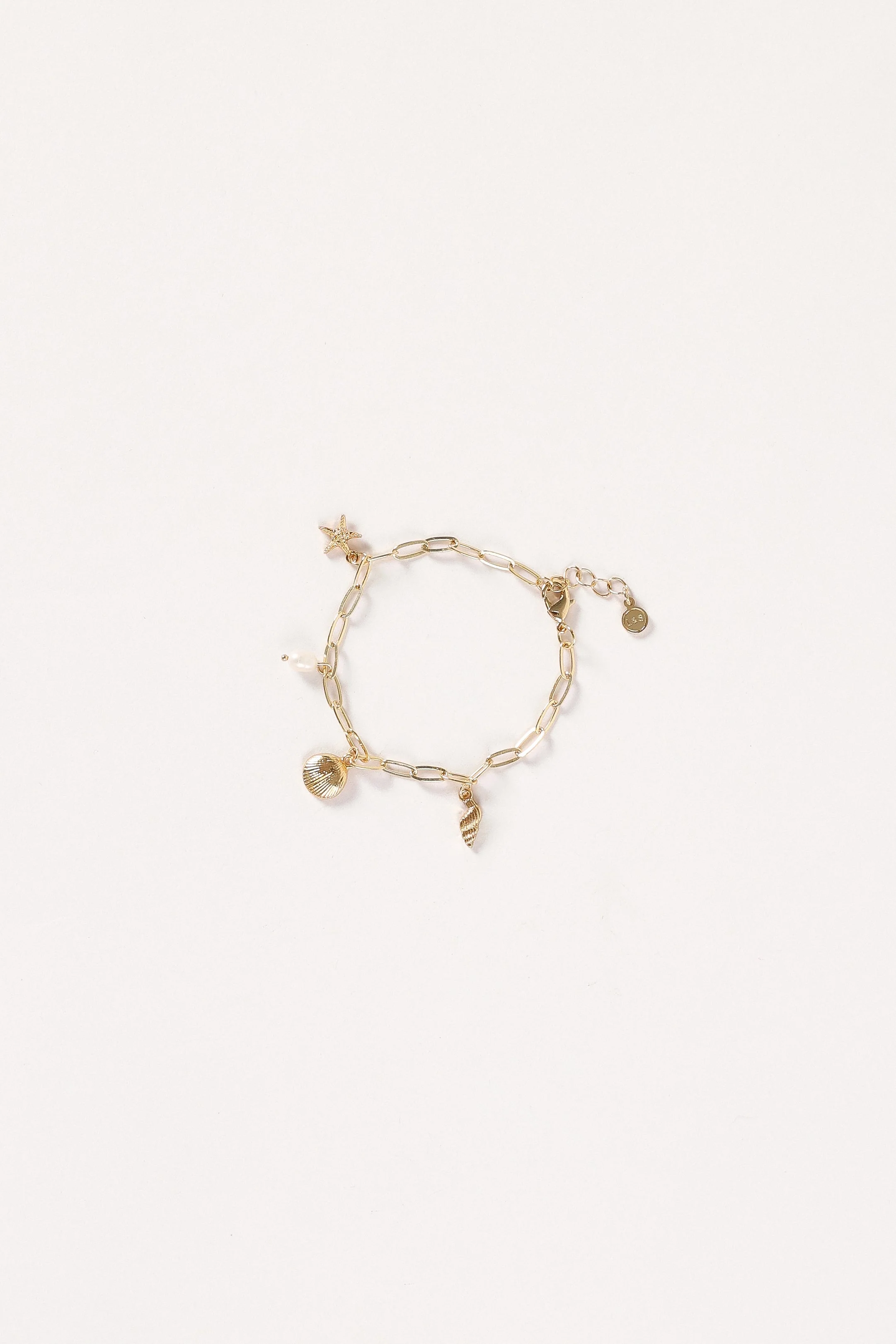 Alice Charm Bracelet - Gold