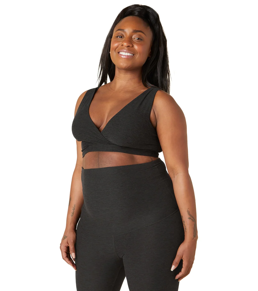 Beyond Yoga Spacedye Criss Crossover Maternity Nursing Bra
