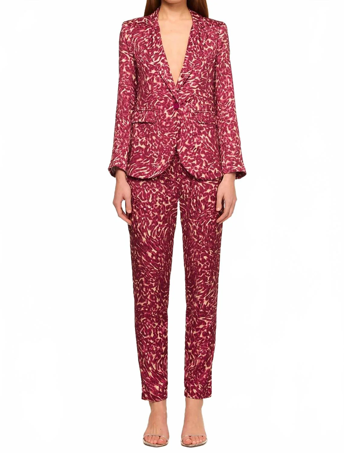 Catroux Jacket In Fauna Abstract