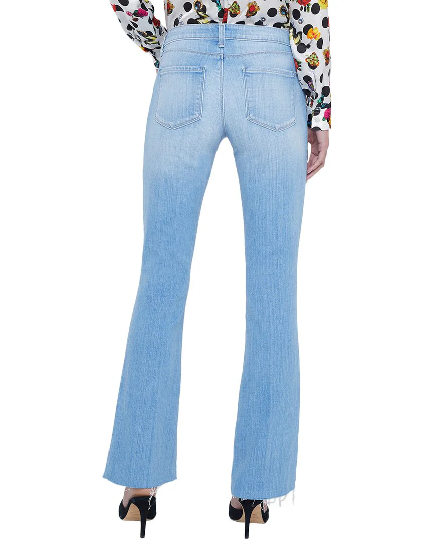 L’AGENCE Sneeki Low-Rise Bayview Sneaker Straight Jean