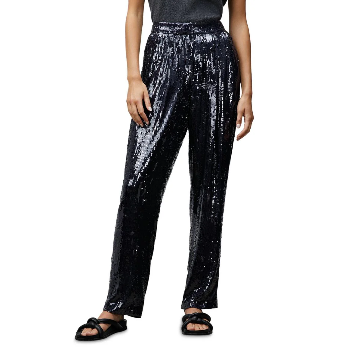 Franklin Womens Sequined Party Pants