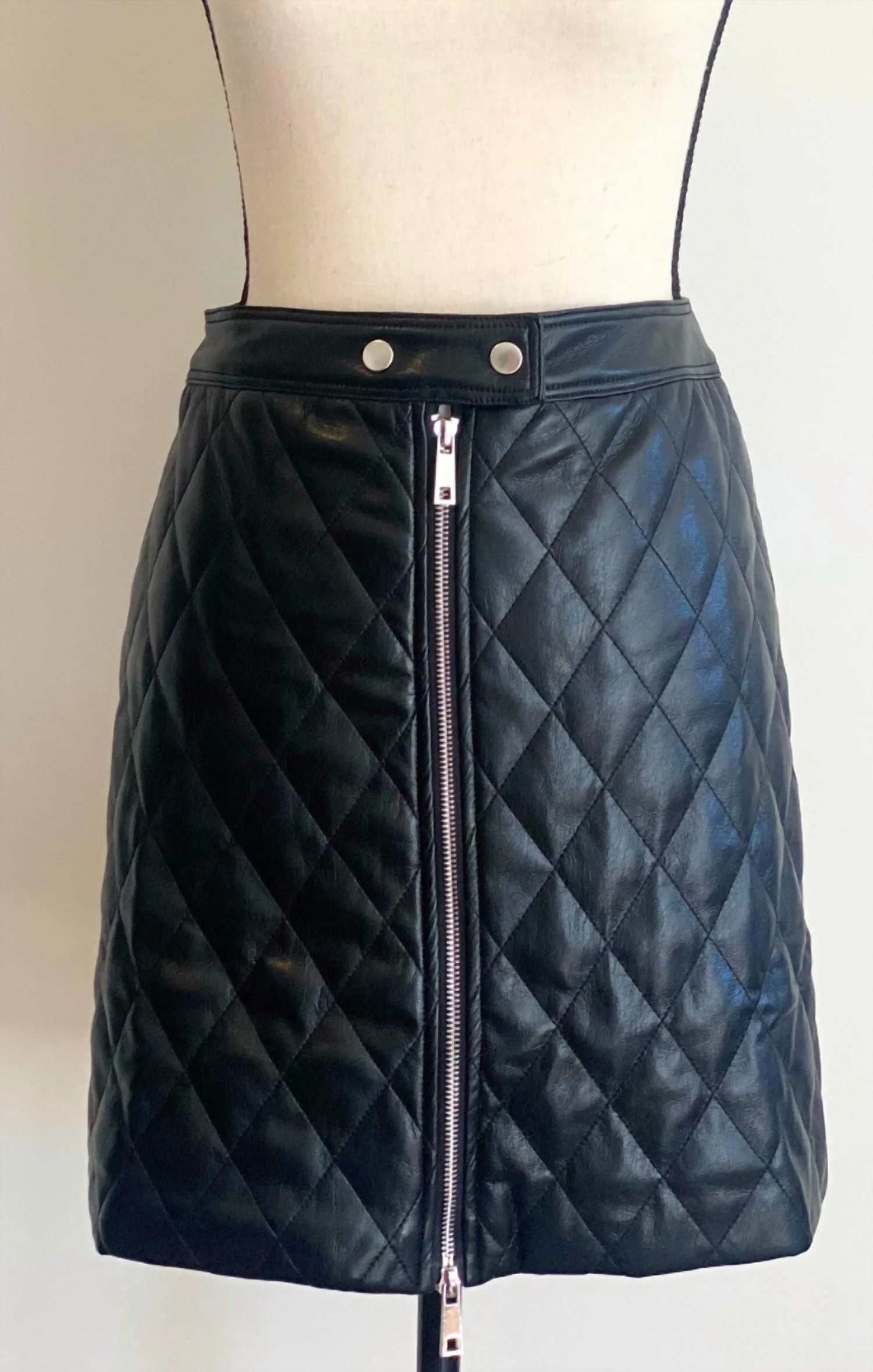 Women's Carolina Quilted Skirt In Black