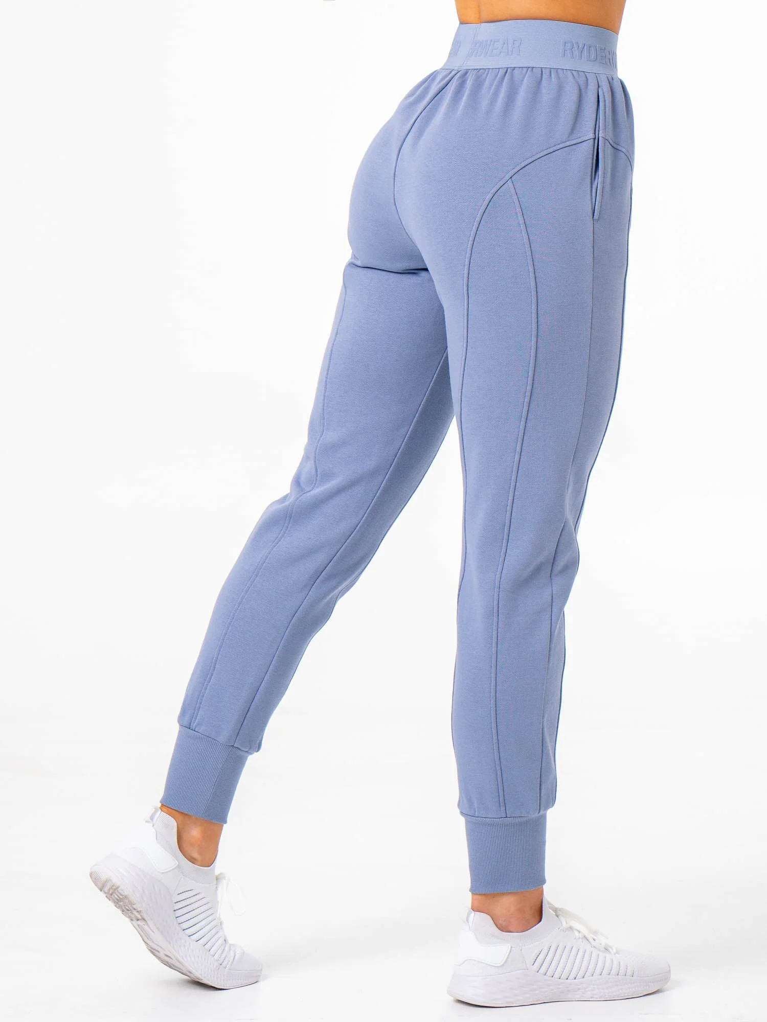 Contour Track Pants - Steel Blue