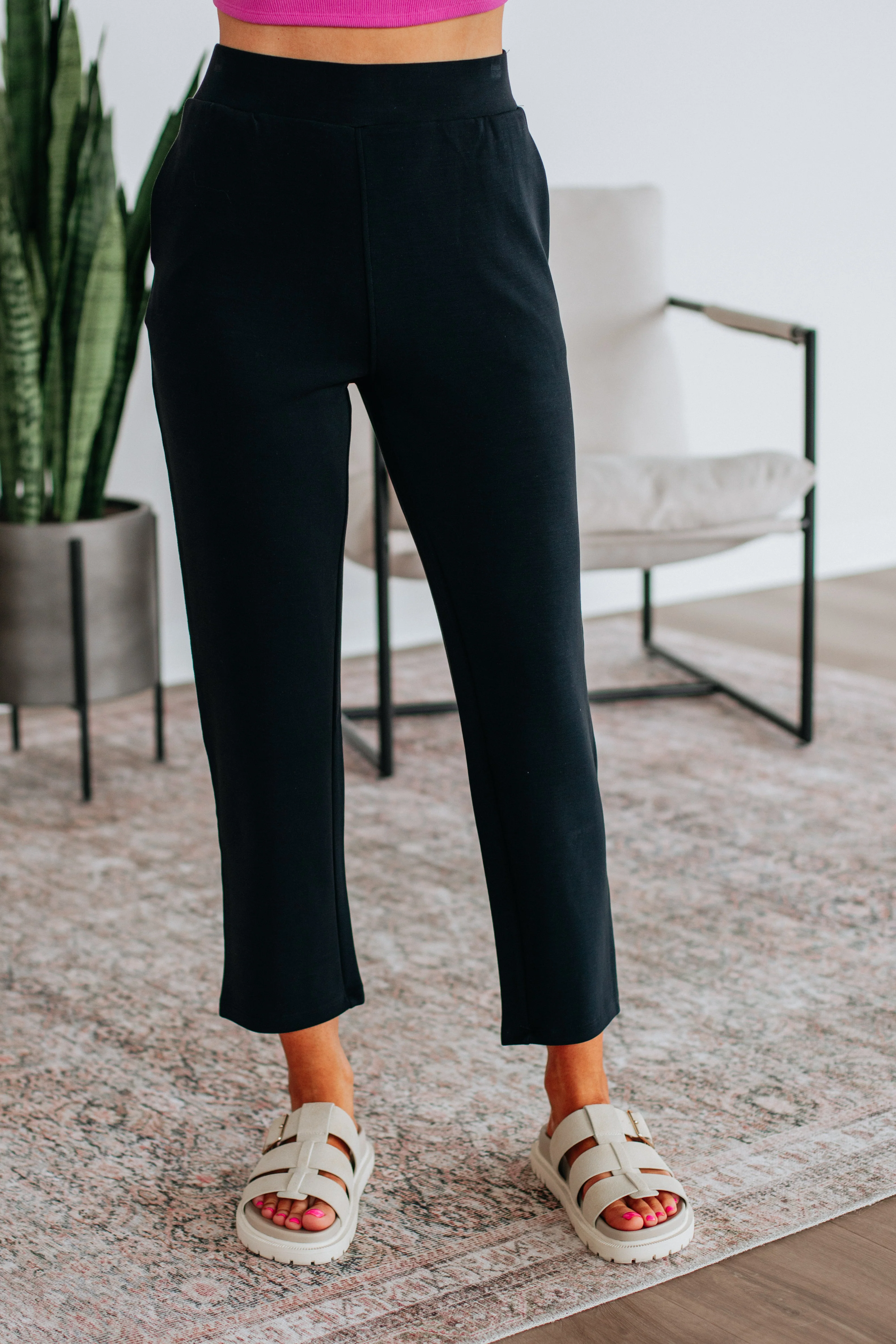 Sylvia Lounge Pants - Black