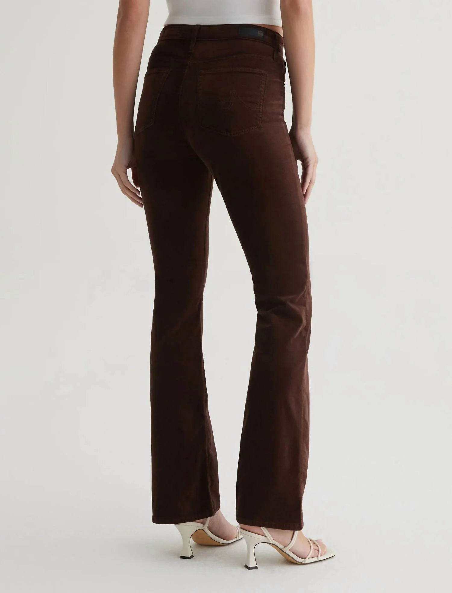 Farrah Boot High Rise Boot Jeans In Bitter Chocolate