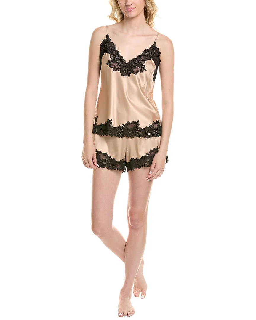 Natori 2pc Peony Glamour Pajama Set