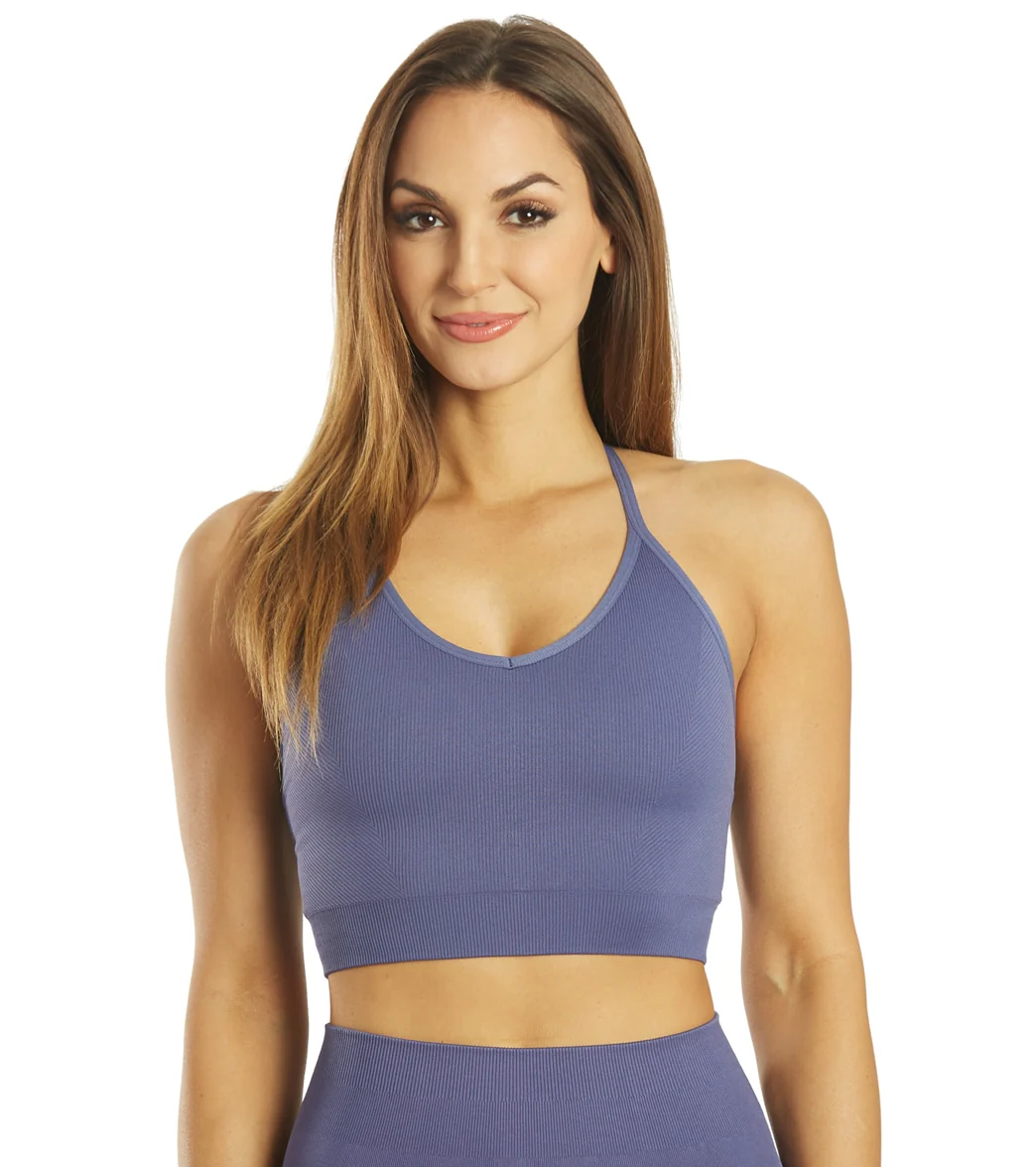 Spiritual Gangster Icon T-Back Sports Bra