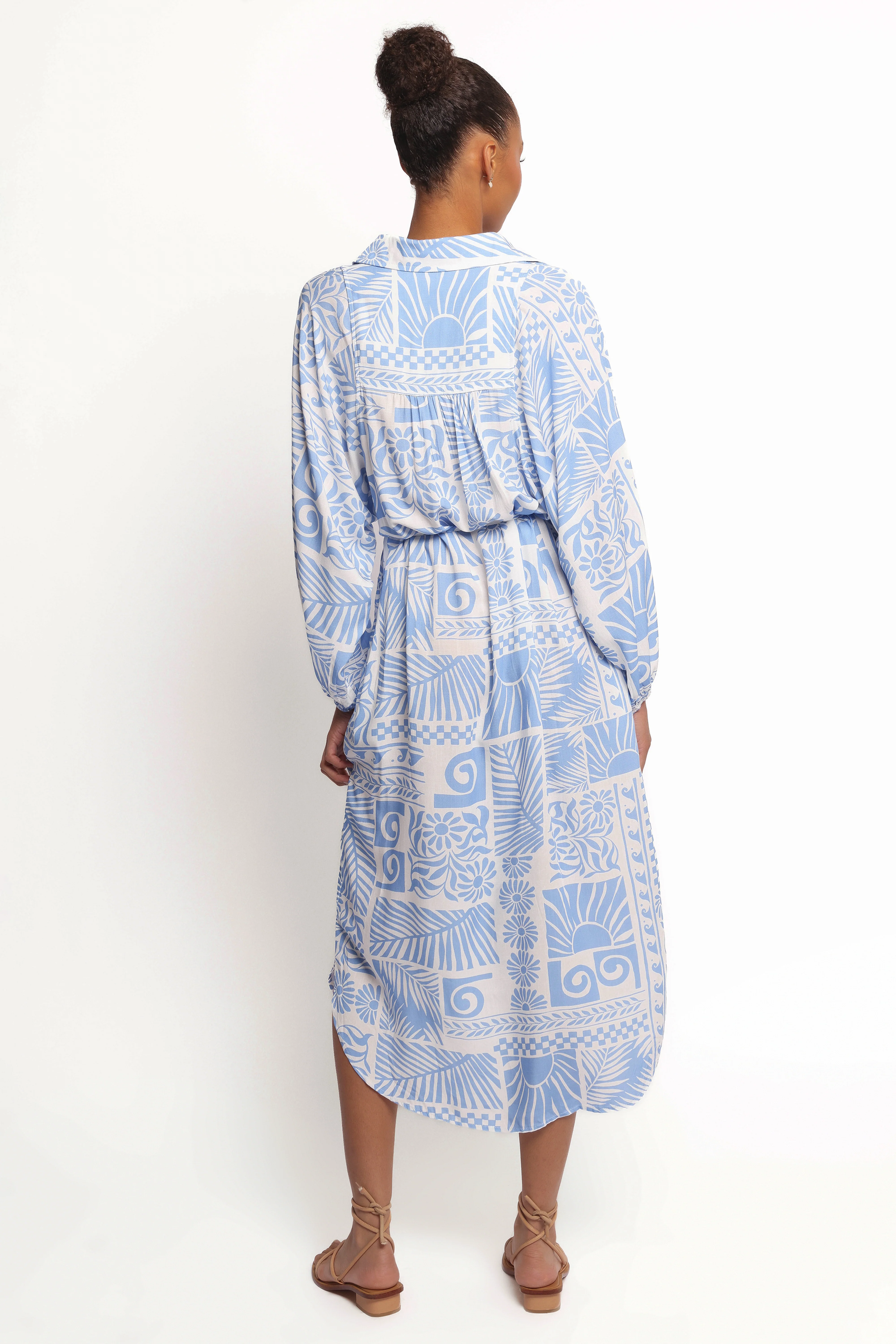 Foster Midi Dress - Malia Print